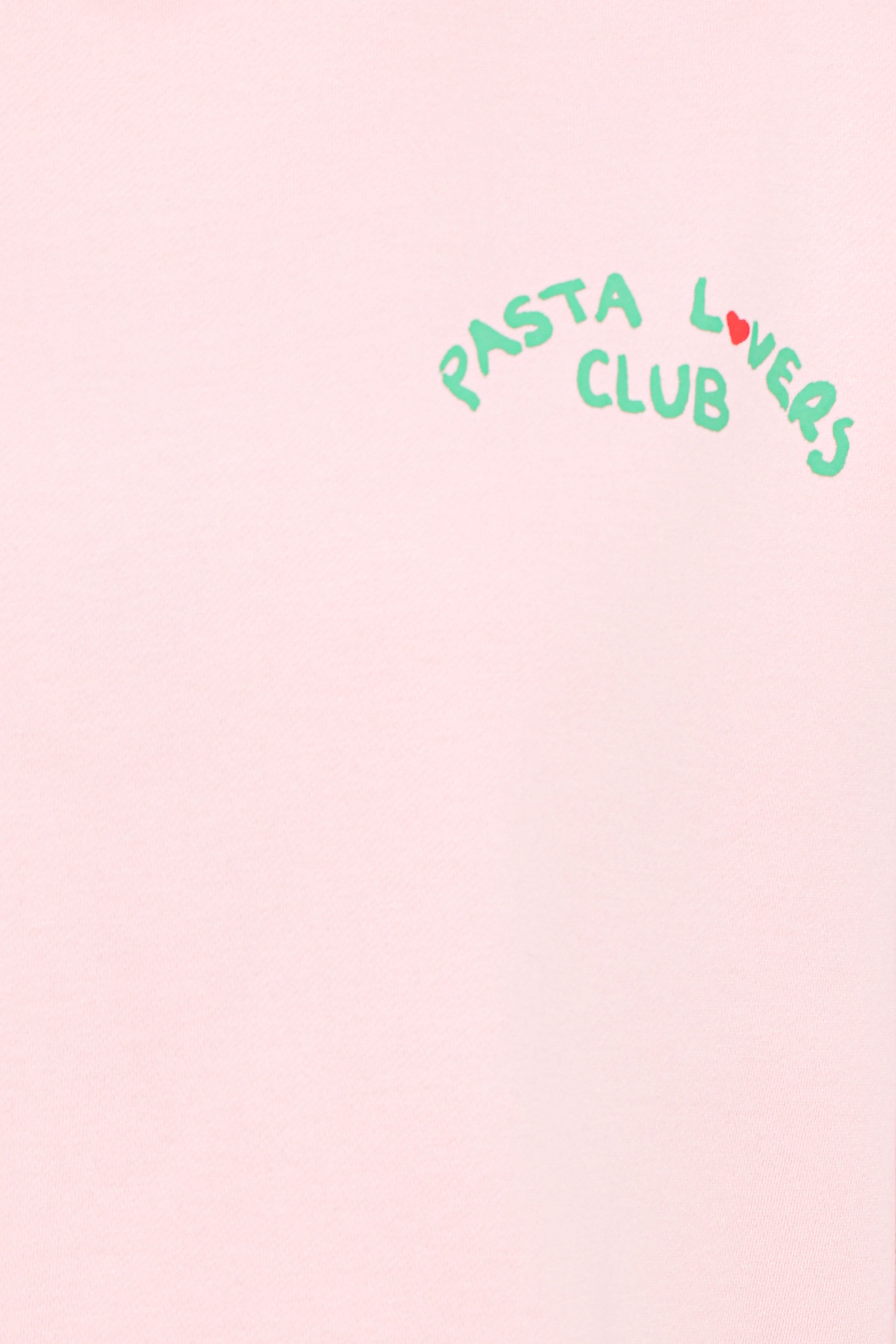 Petal and Pup USA OUTERWEAR Pasta Lovers Club Graphic Sweater - Pink