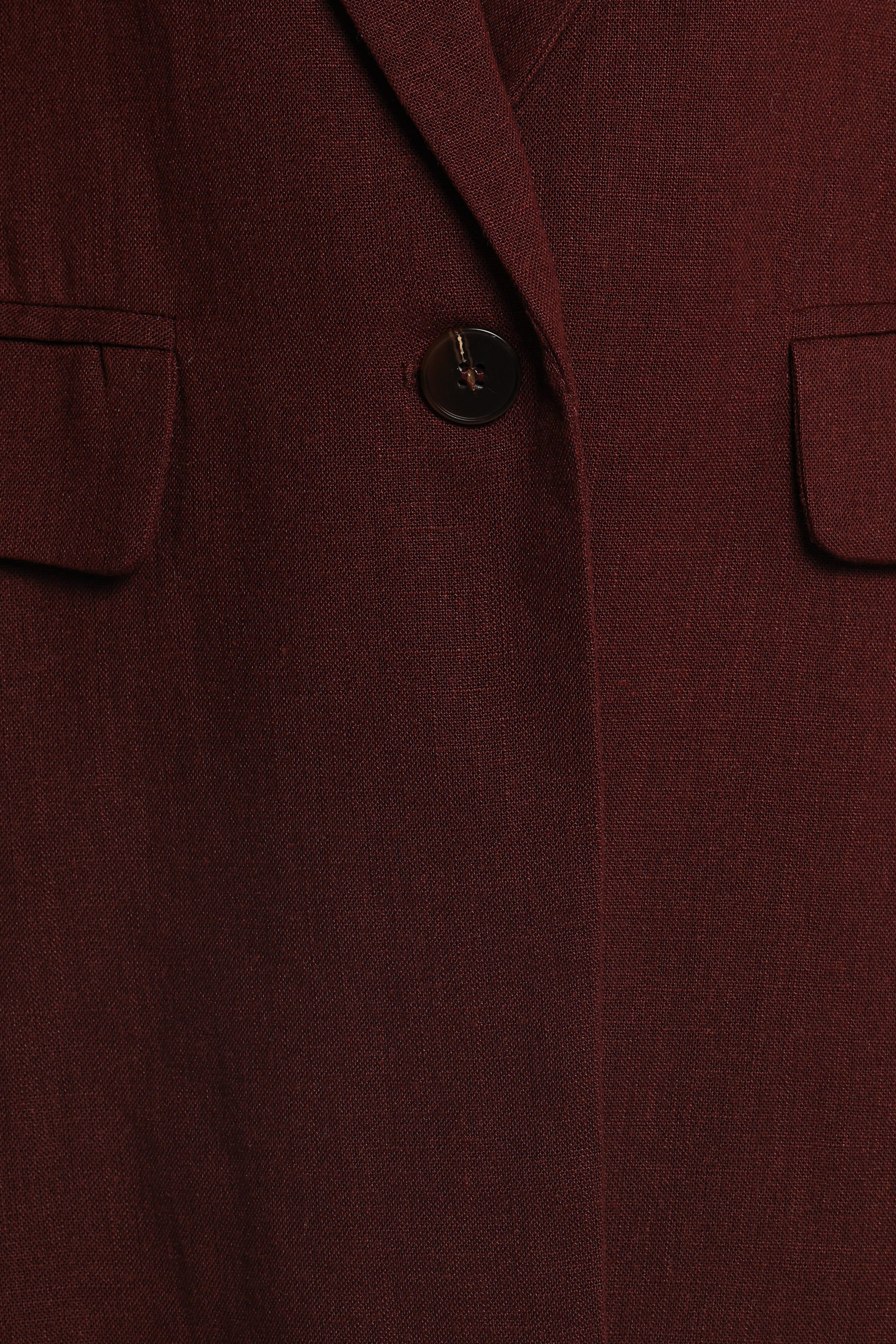 Petal and Pup USA OUTERWEAR Rhodes Oversized Blazer - Espresso