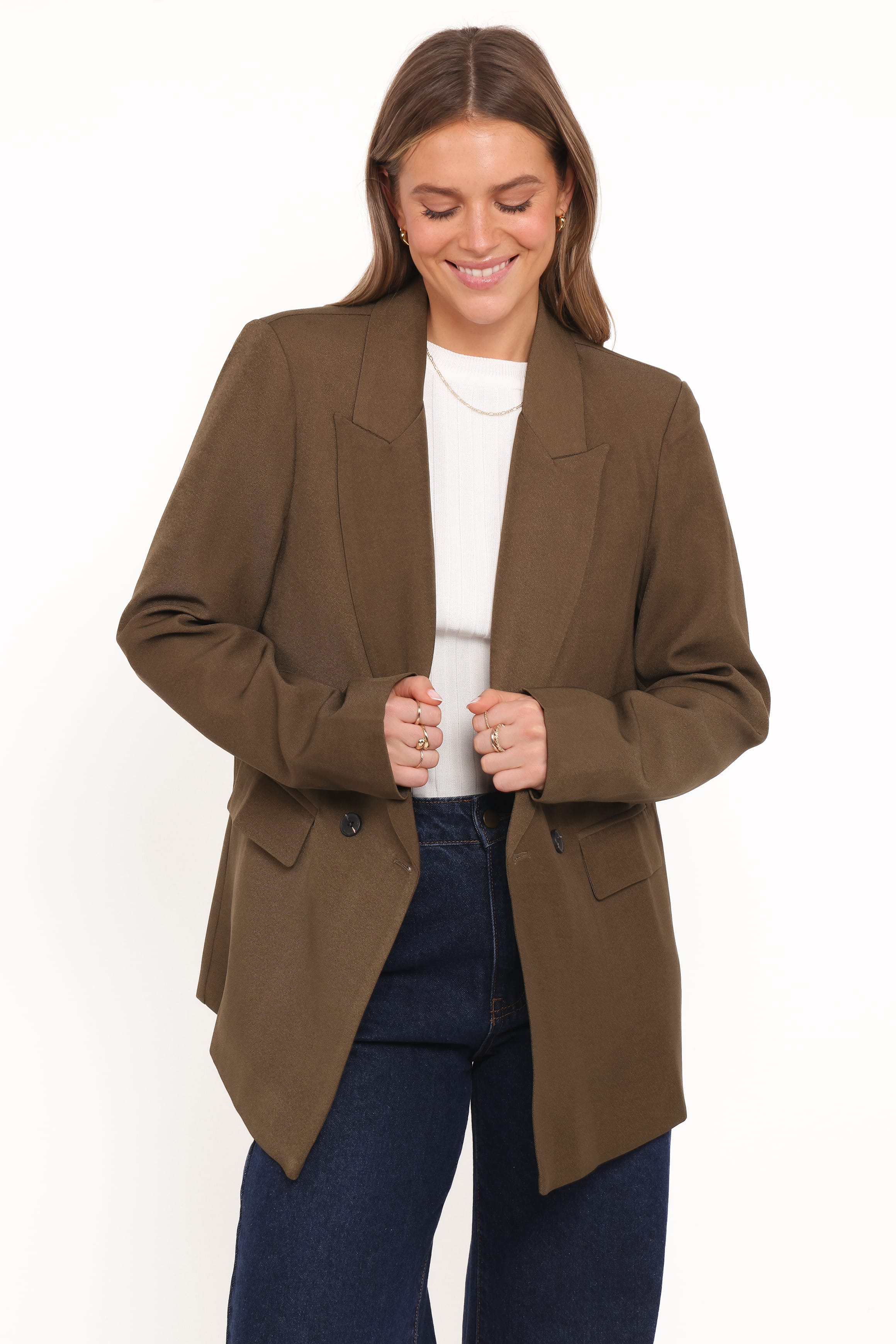Petal and Pup USA OUTERWEAR Viper Blazer - Olive