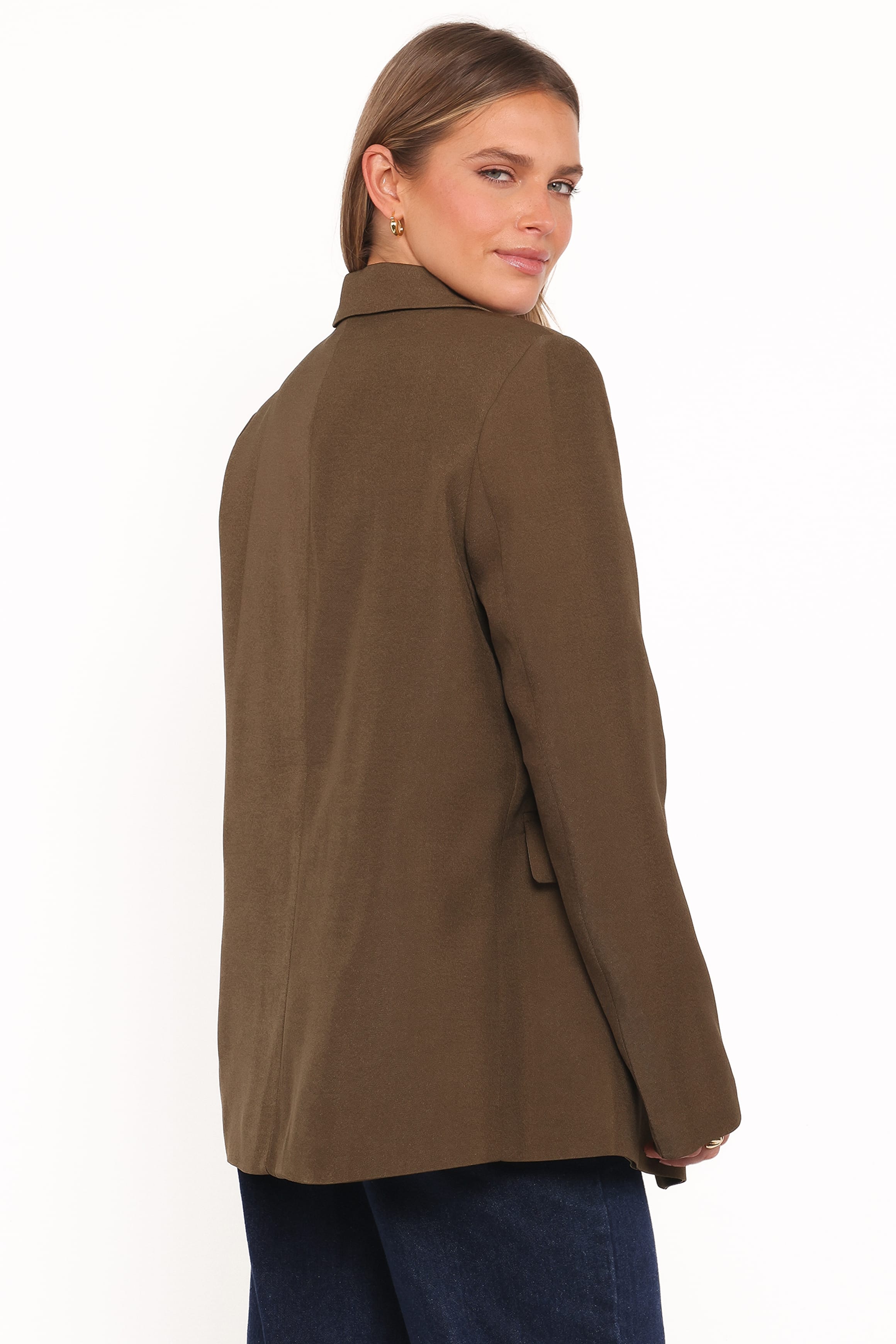 Petal and Pup USA OUTERWEAR Viper Blazer - Olive