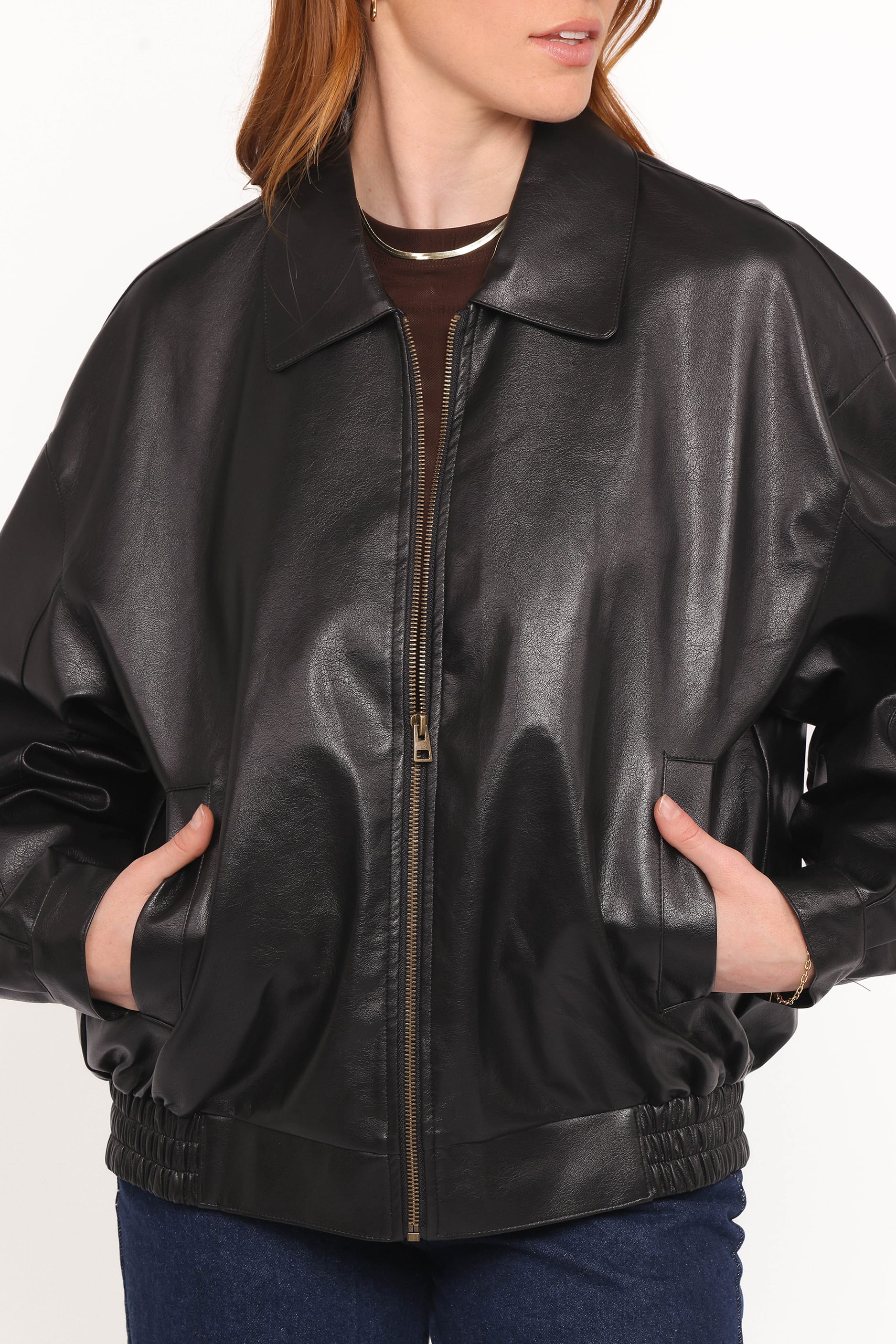 Petal and Pup USA OUTERWEAR Zoe Bomber Jacket - Black