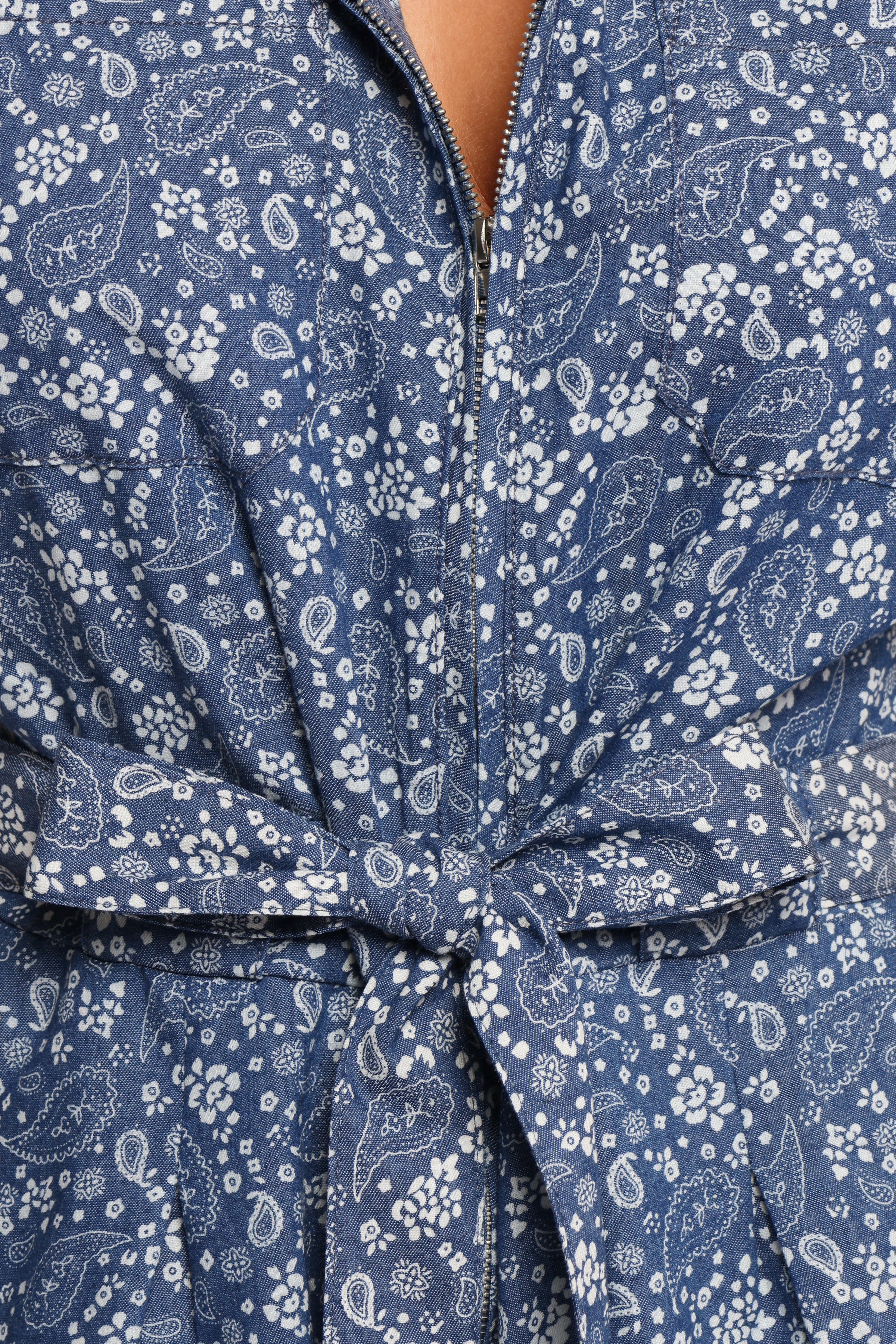 Petal and Pup USA PLAYSUITS Adela Romper - Chambray