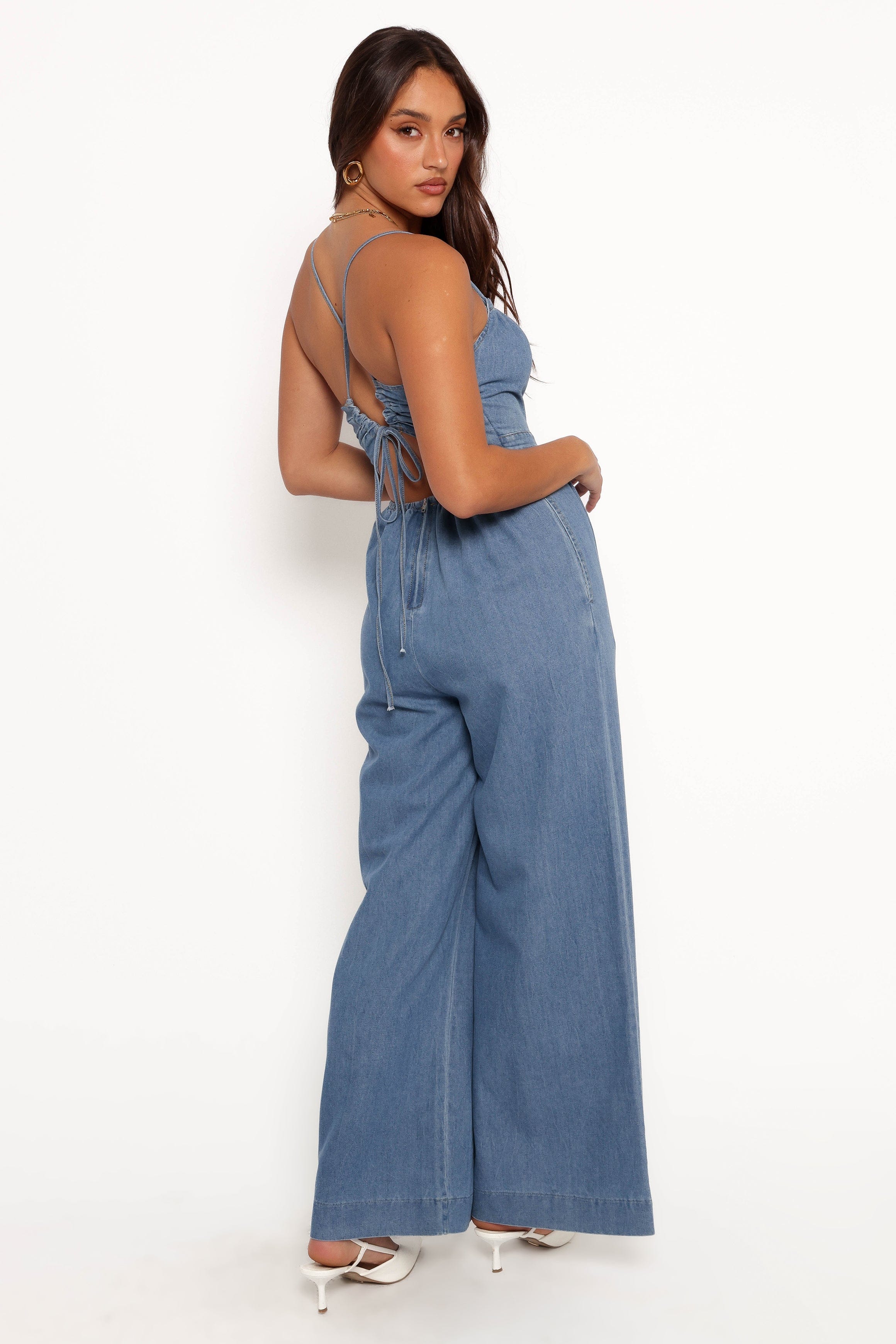 Petal and Pup USA PLAYSUITS Alliah Jumpsuit - Medium Denim