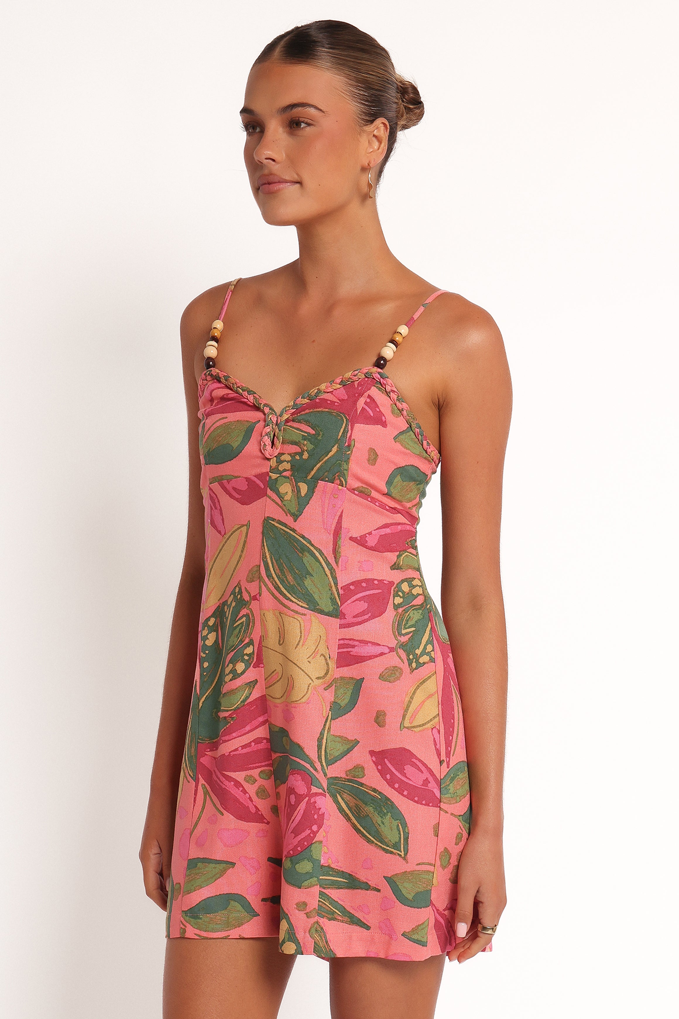 Petal and Pup USA PLAYSUITS Analu Romper - Pink Rio