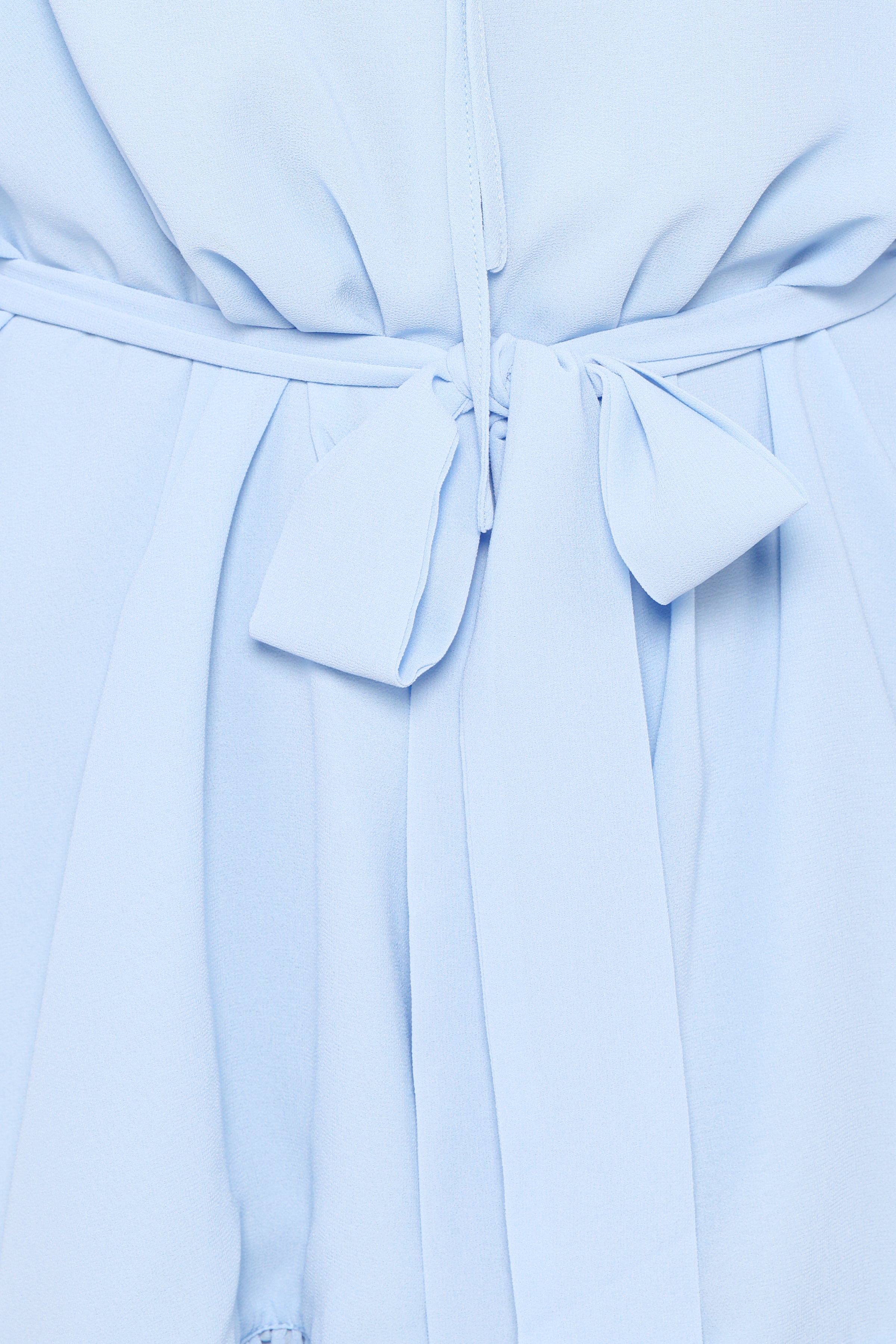 Petal and Pup USA PLAYSUITS Brianna Long Sleeve Romper - Blue