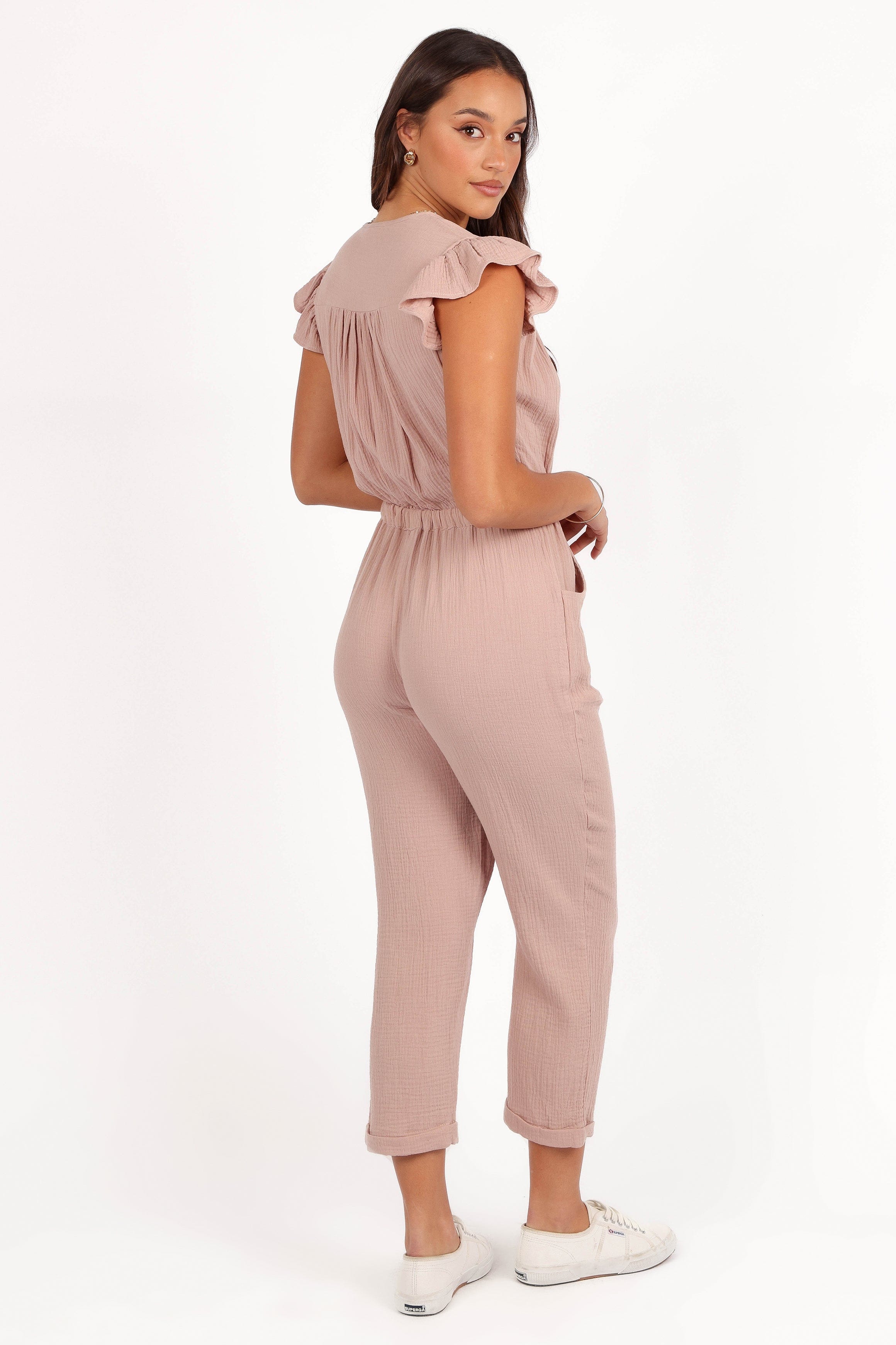 Petal and Pup USA PLAYSUITS Brooklyn Jumpsuit - Dusty Mauve
