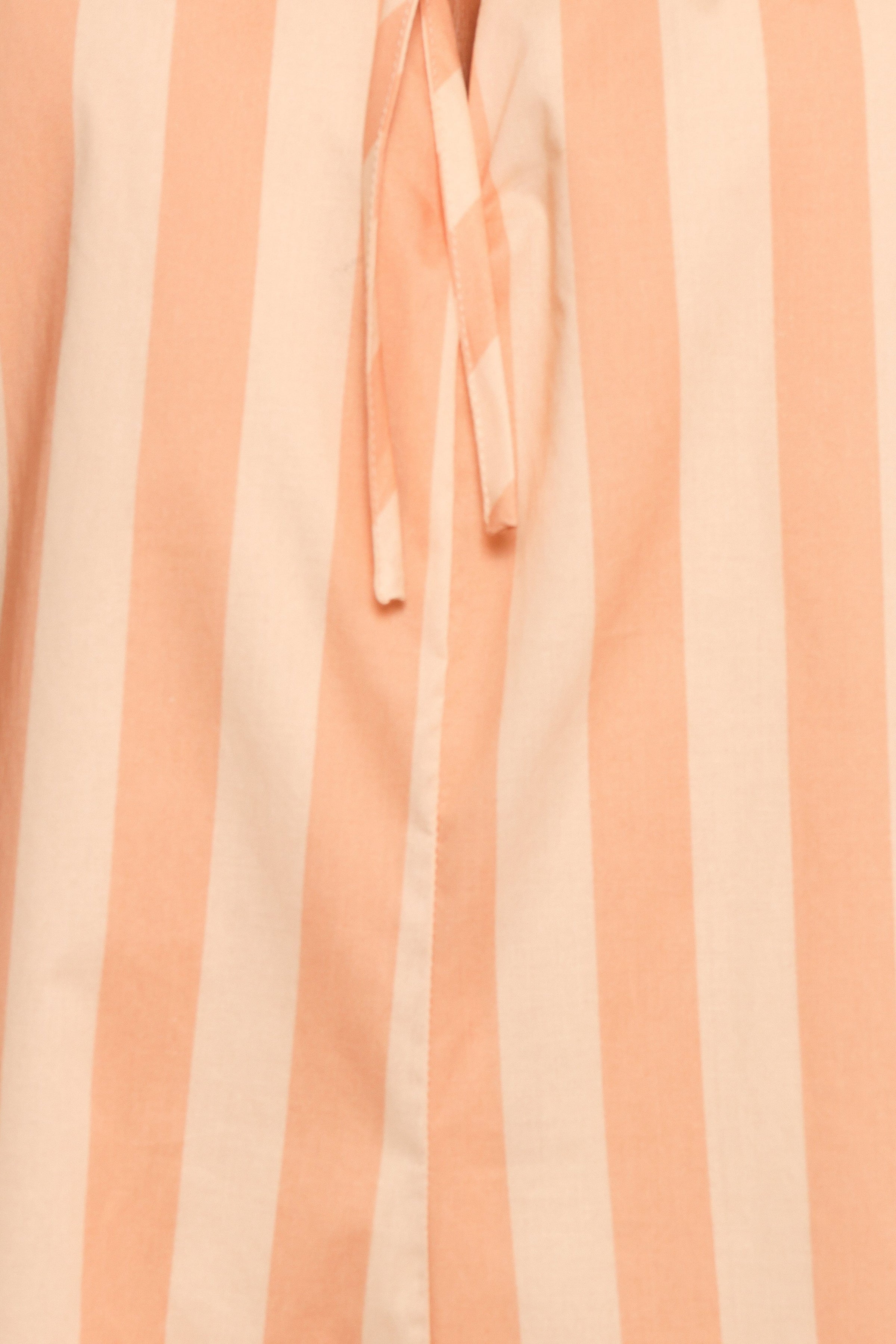 Petal and Pup USA PLAYSUITS Carina Striped Romper - Terracotta Stripe