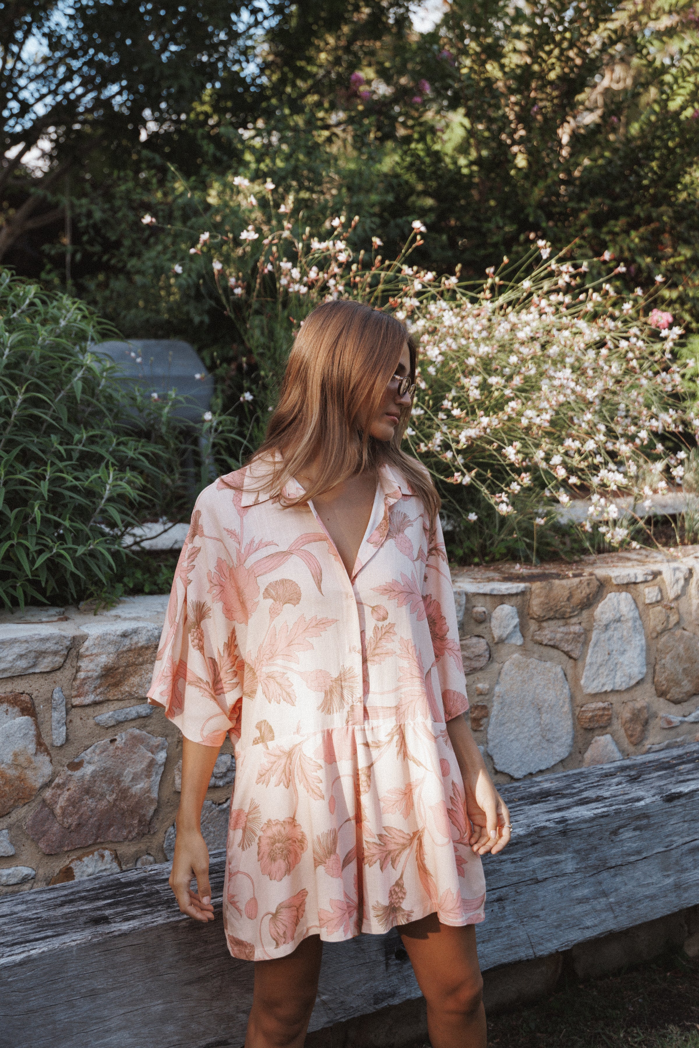 Petal and Pup USA PLAYSUITS Ellisa Romper - Pink Floral