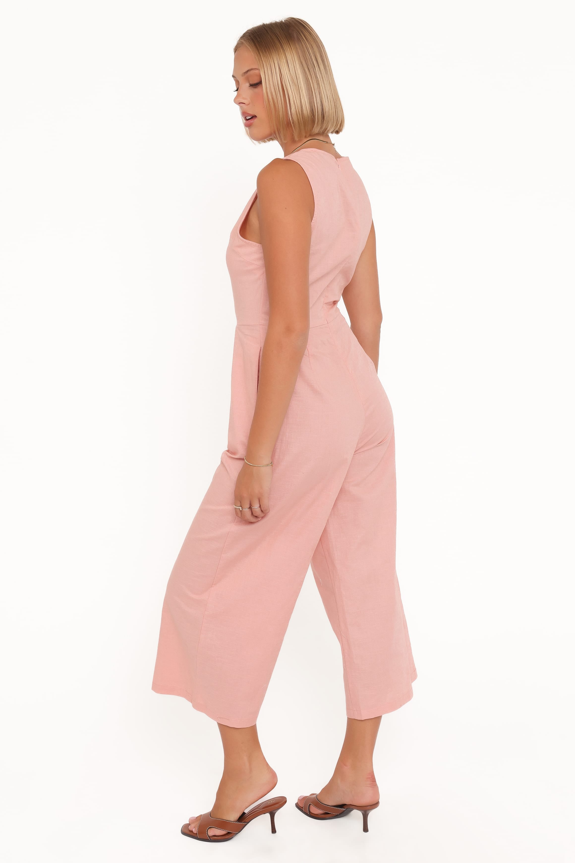 Petal and Pup USA PLAYSUITS Ester Jumpsuit - Pale Pink