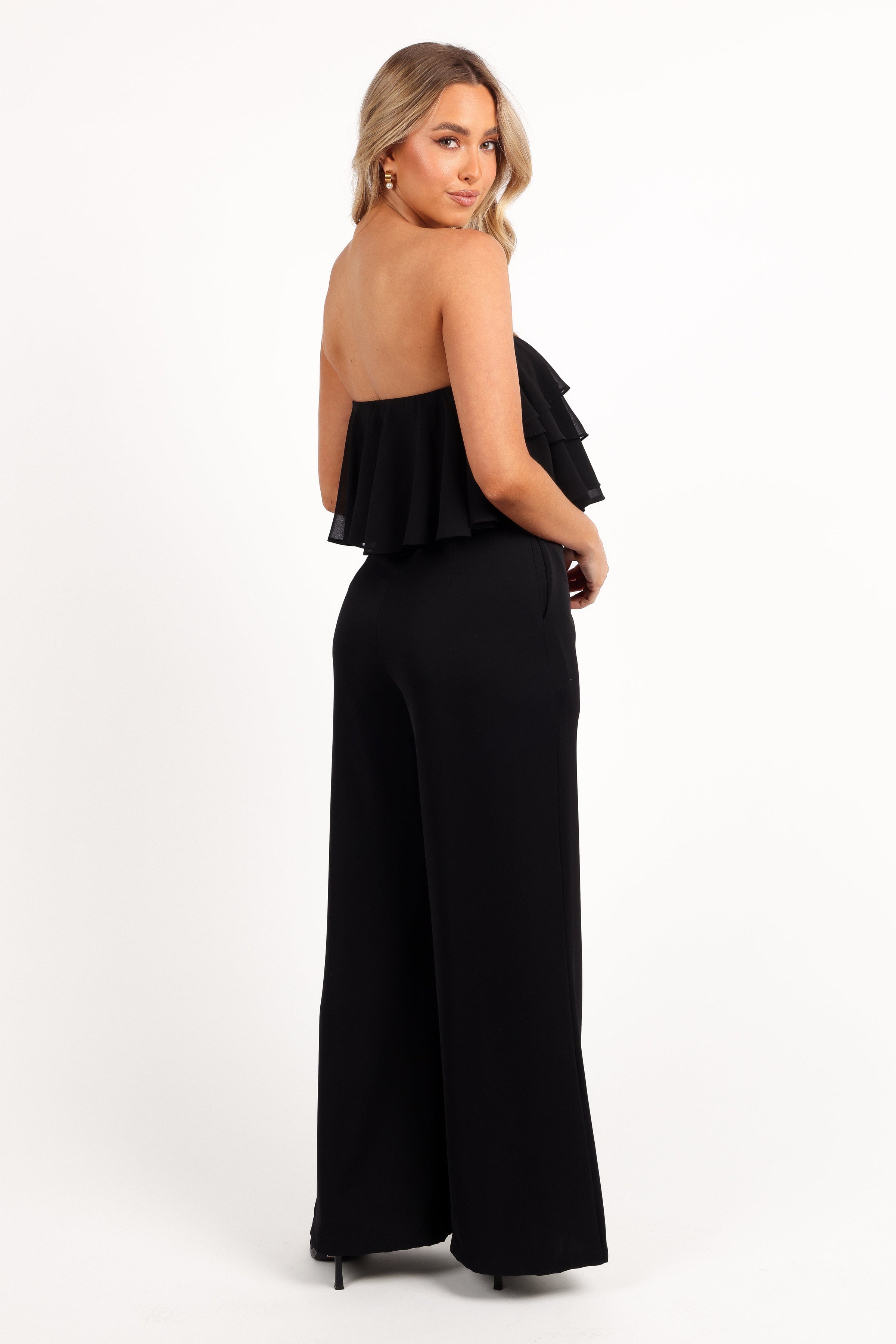 Petal and Pup USA PLAYSUITS Georgiana Jumpsuit - Black