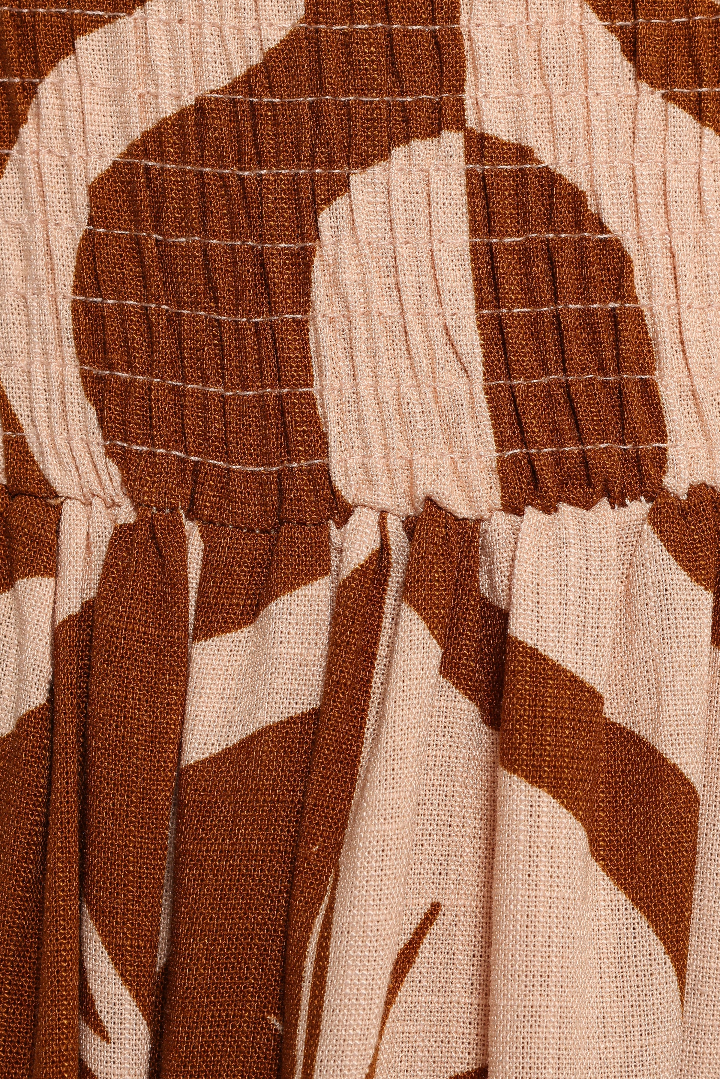 Petal and Pup USA PLAYSUITS Ginelle Jumpsuit - Tan Print