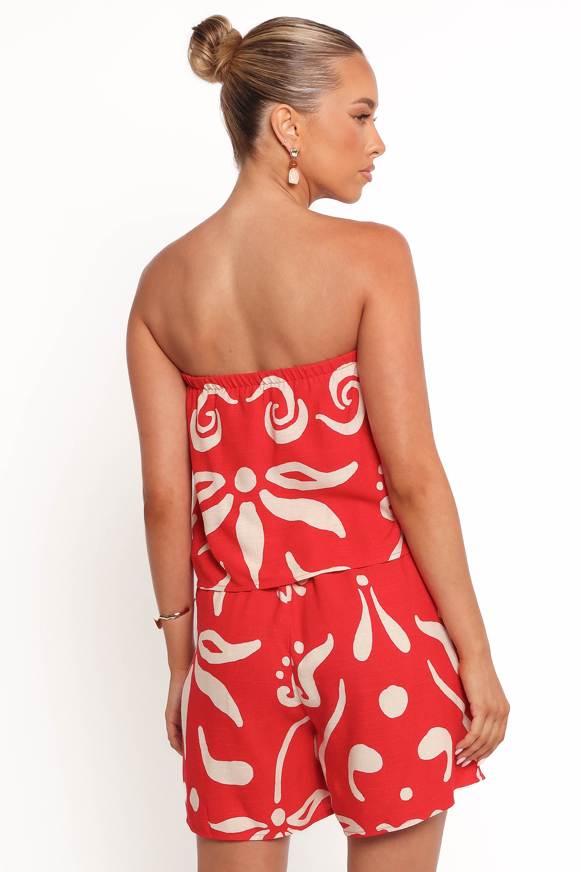 Petal and Pup USA PLAYSUITS Herbie Strapless Romper - Sunburst