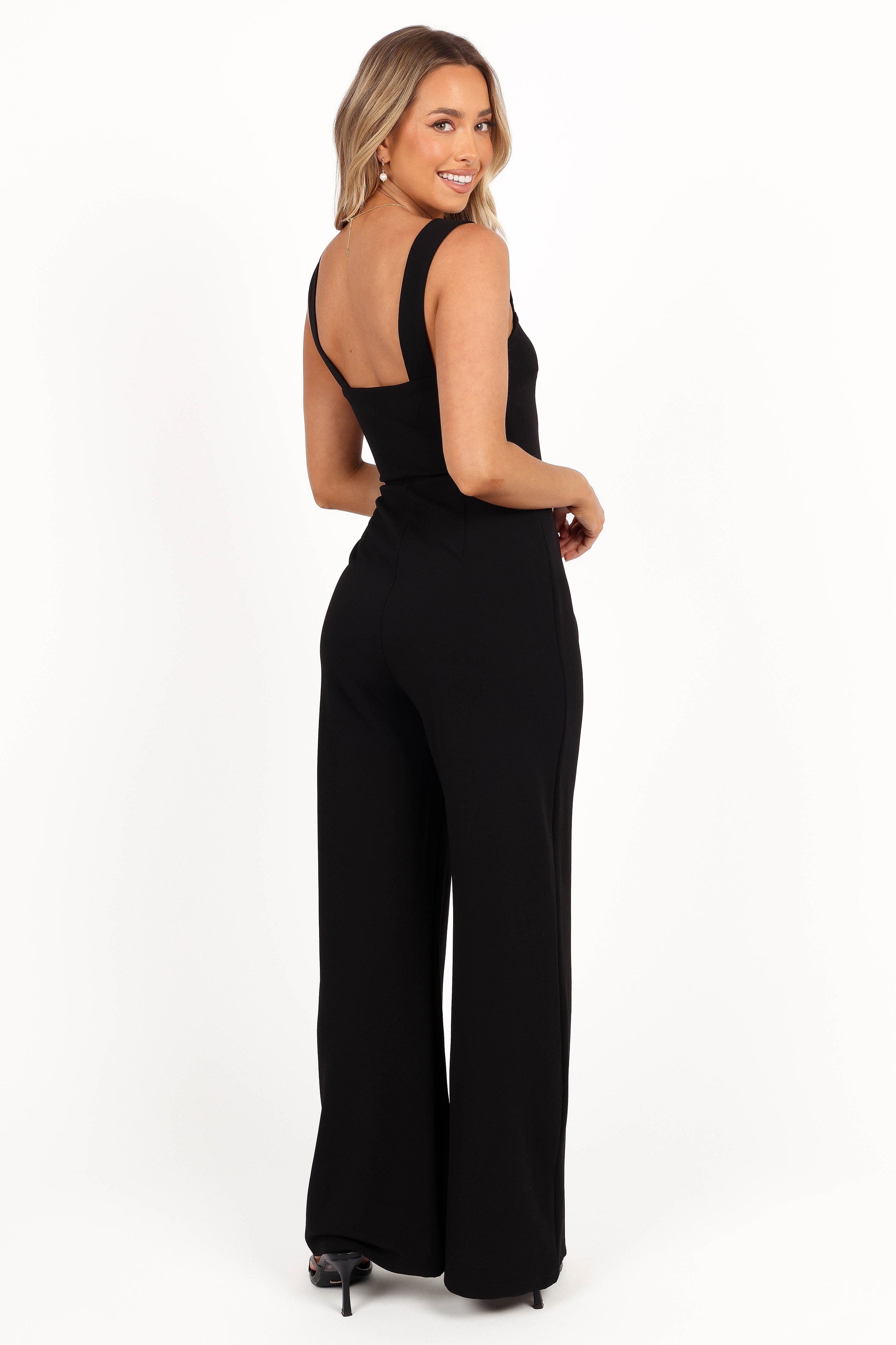 Petal and Pup USA PLAYSUITS Hyatt Jumpsuit - Black
