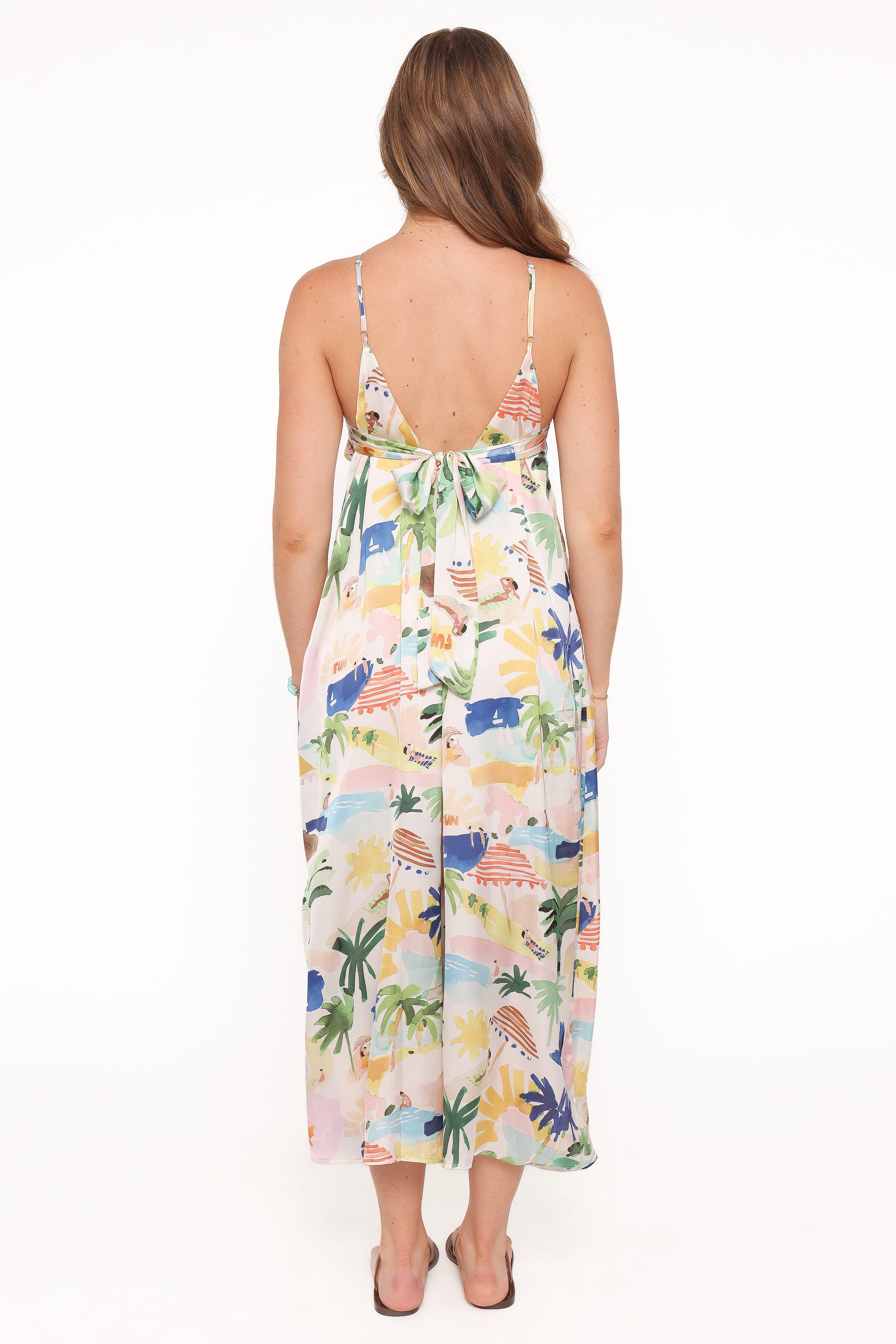 Petal and Pup USA PLAYSUITS Jess Jumpsuit - Cream Resort Isle