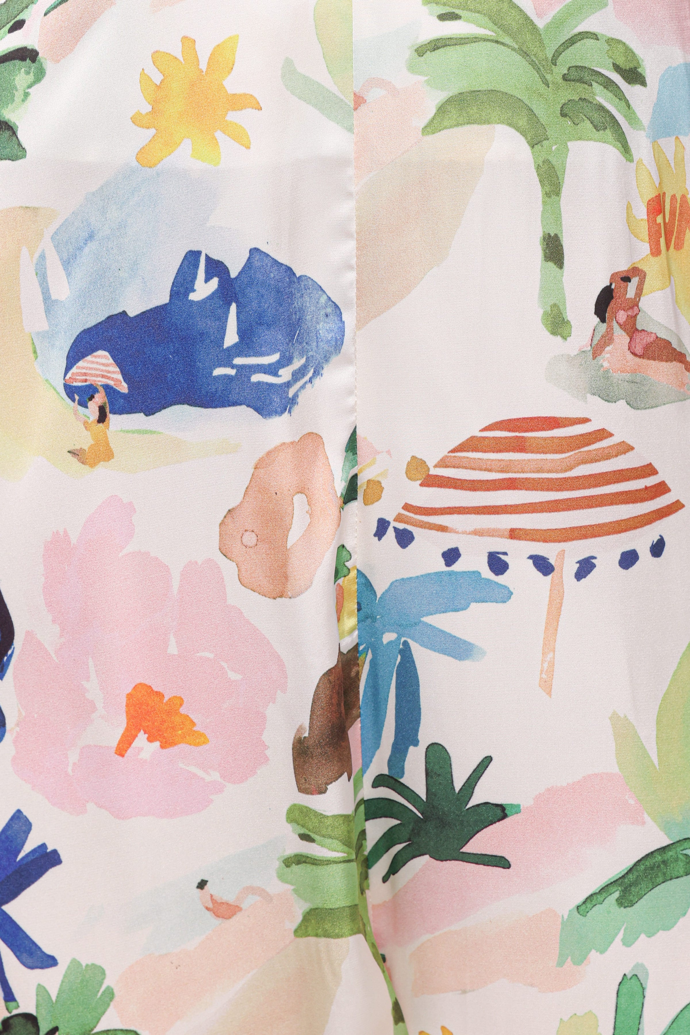 Petal and Pup USA PLAYSUITS Jess Jumpsuit - Cream Resort Isle