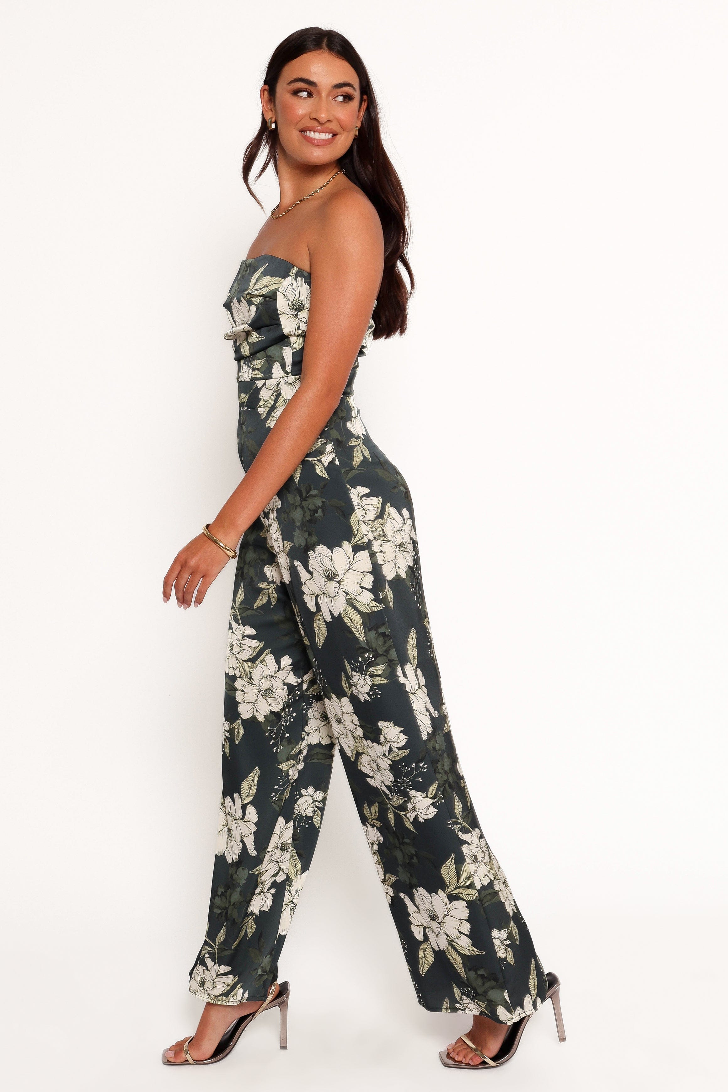 Petal and Pup USA PLAYSUITS Karina Jumpsuit - Green Multi