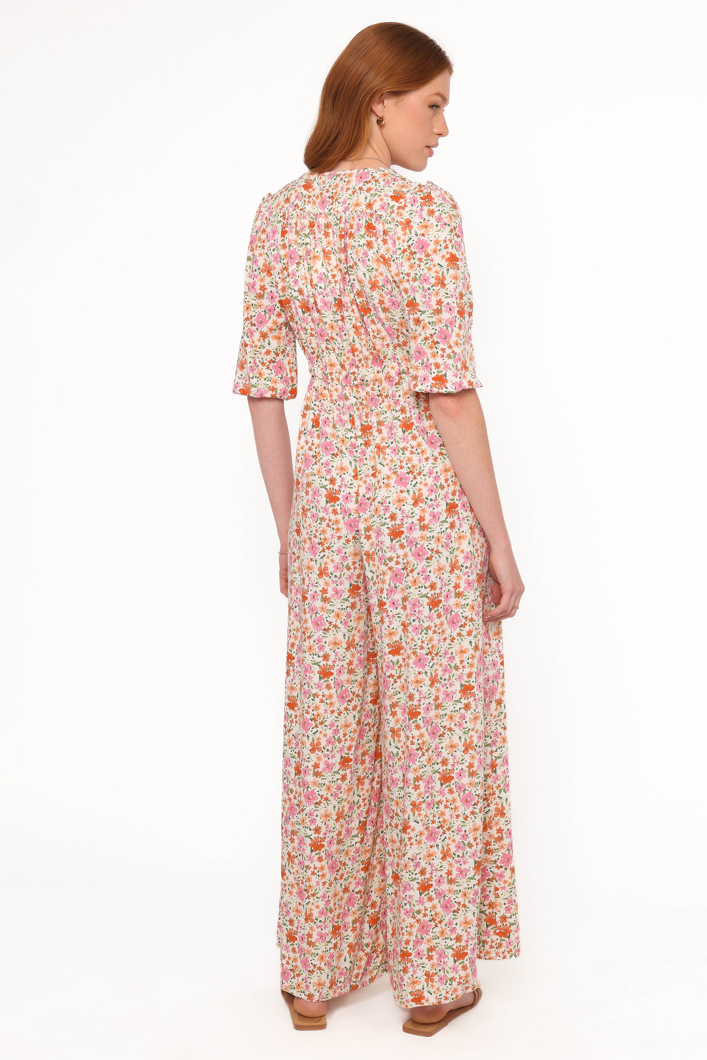 Petal and Pup USA PLAYSUITS Kelda Jumpsuit - Beige