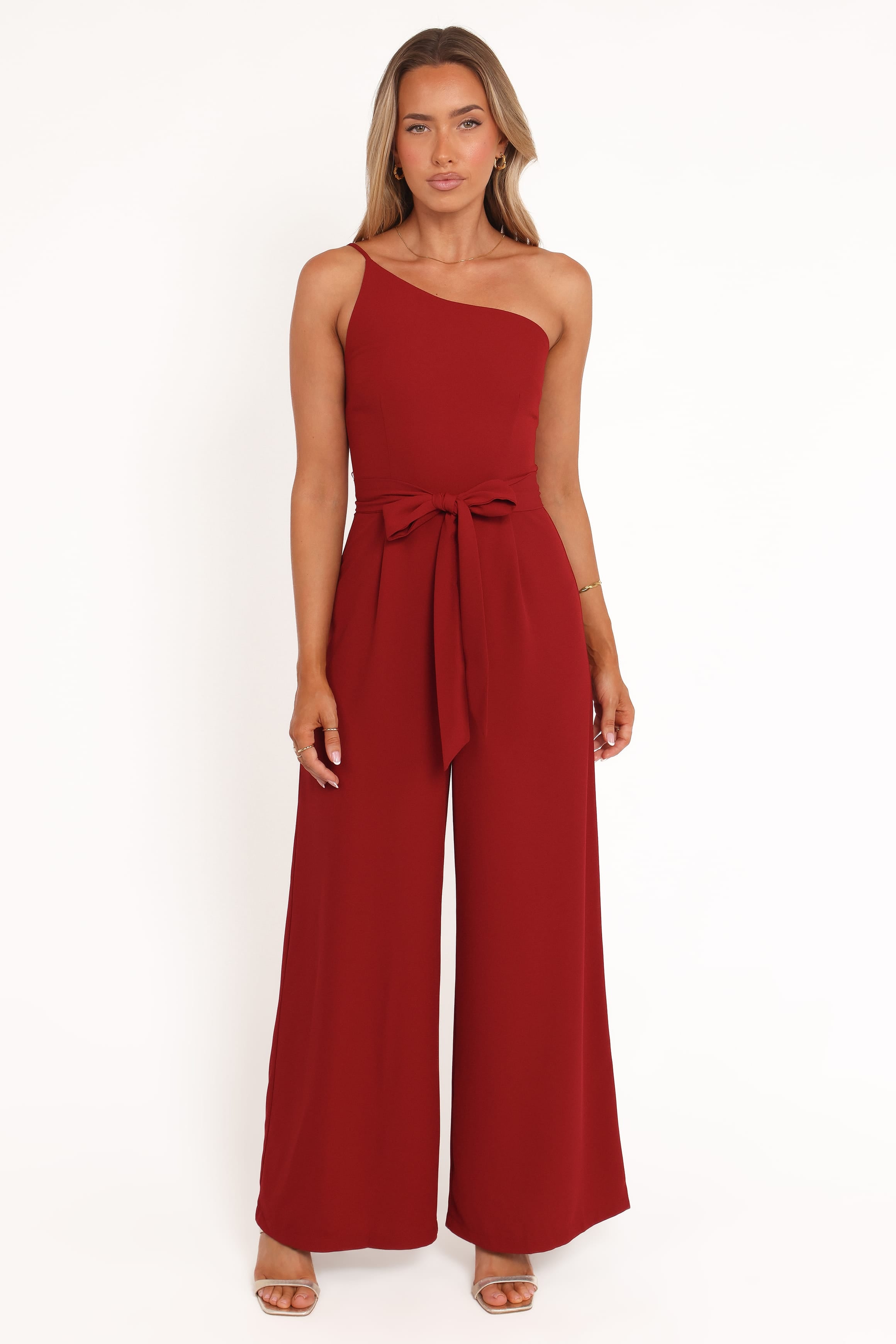 Petal and Pup USA PLAYSUITS Leyton Jumpsuit - Deep Red