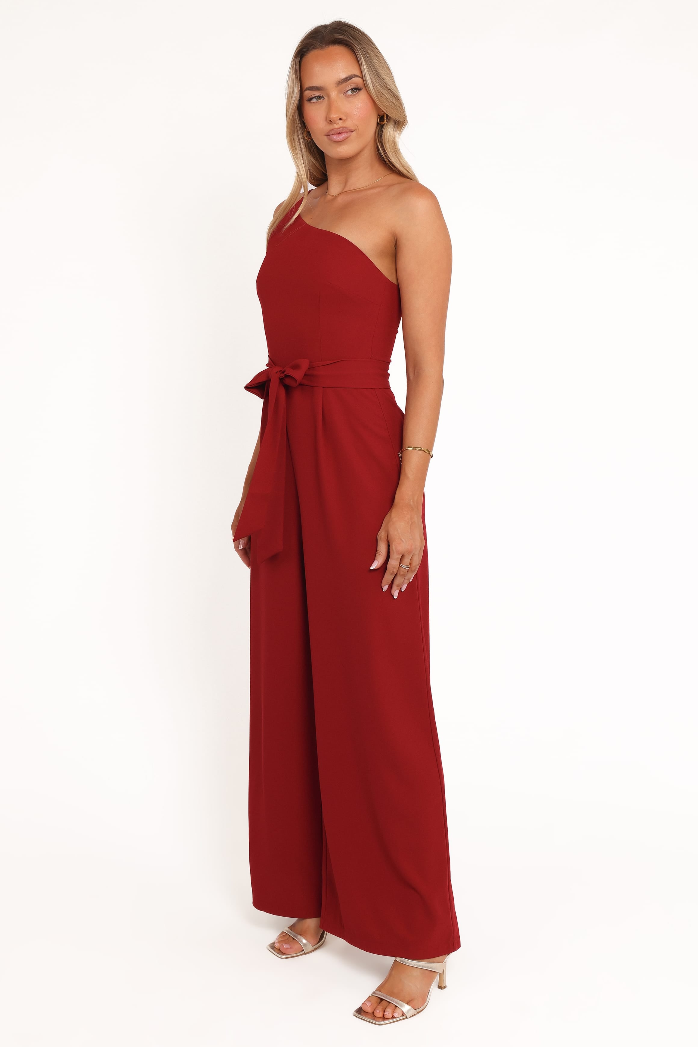 Petal and Pup USA PLAYSUITS Leyton Jumpsuit - Deep Red