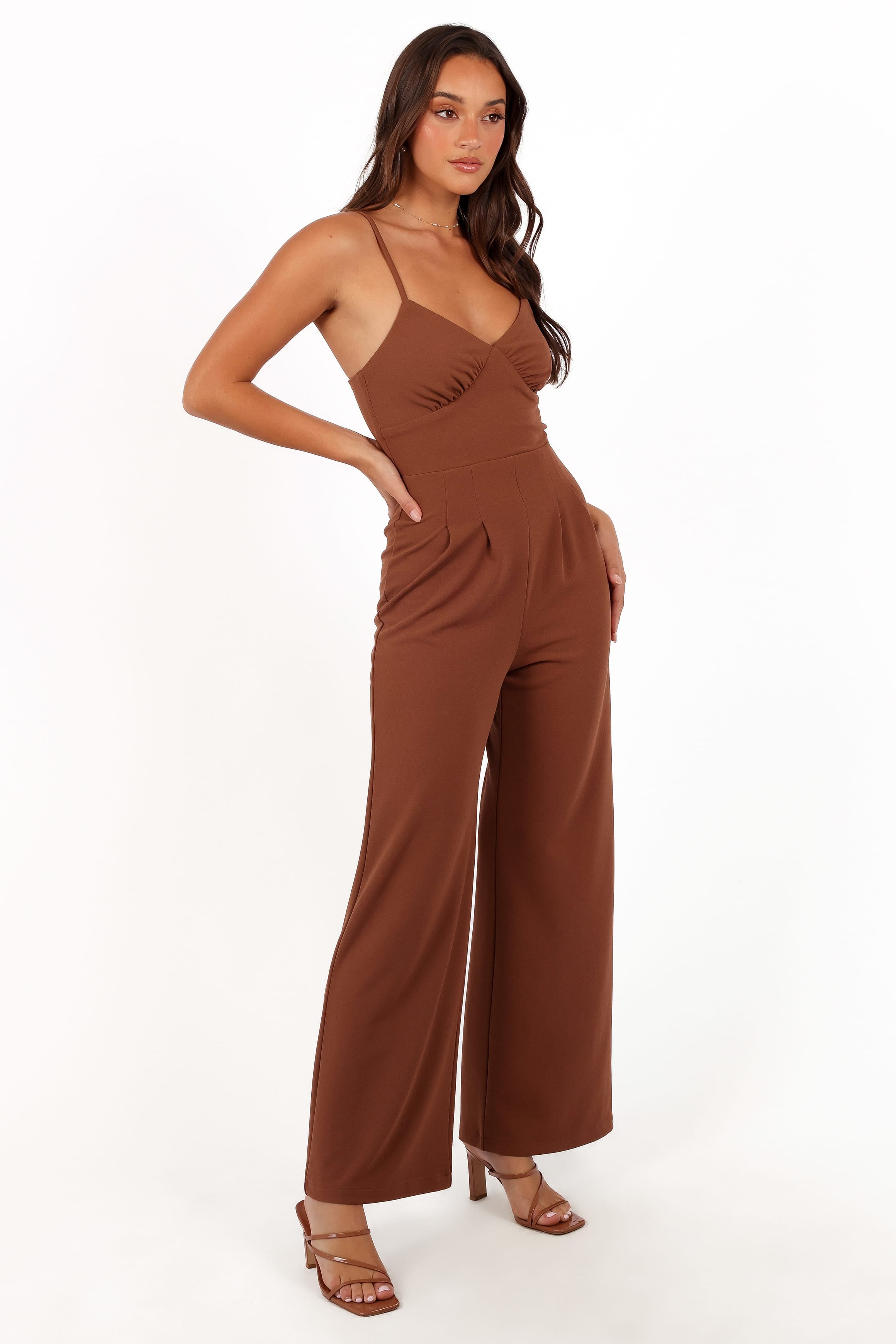 Petal and Pup USA PLAYSUITS Maelle Jumpsuit - Banksia Brown