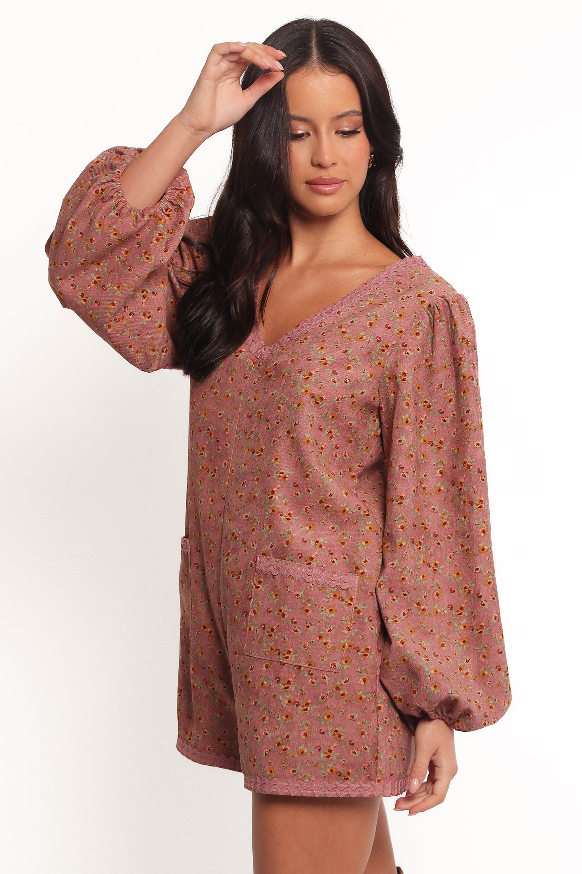 Petal and Pup USA PLAYSUITS Orio Romper - Mauve Multi
