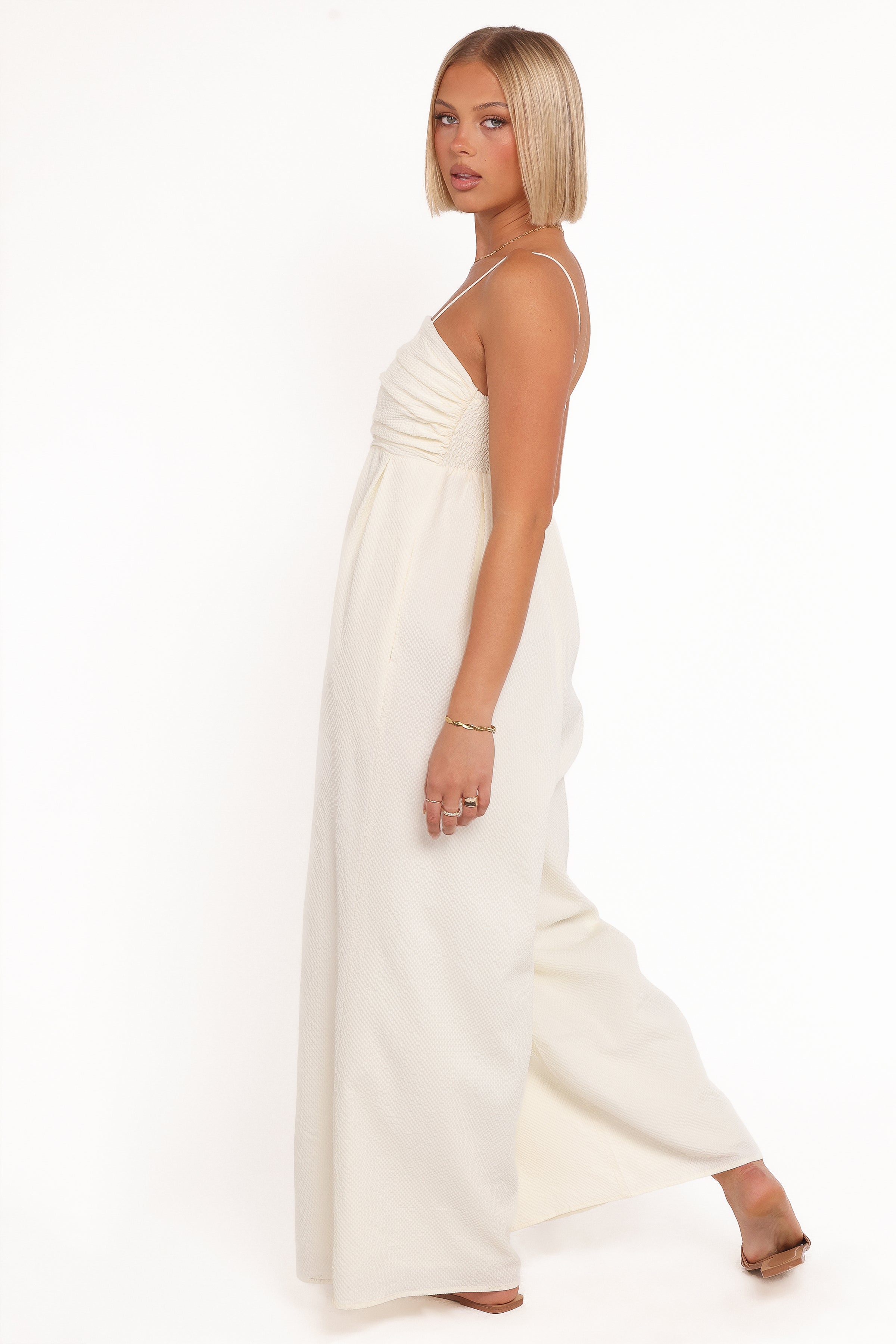 Petal and Pup USA PLAYSUITS Pricilla Jumpsuit - Butter