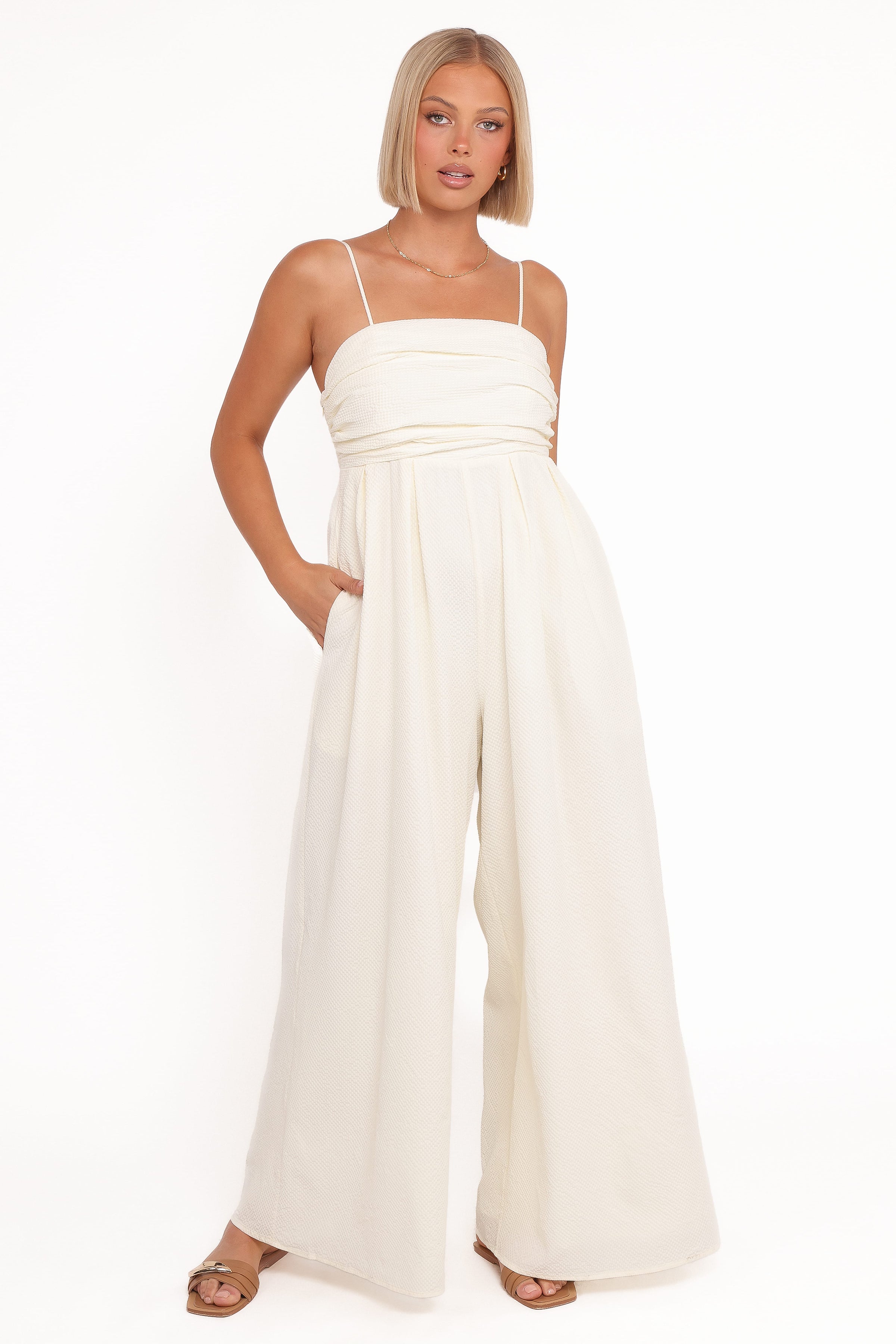 Petal and Pup USA PLAYSUITS Pricilla Jumpsuit - Butter