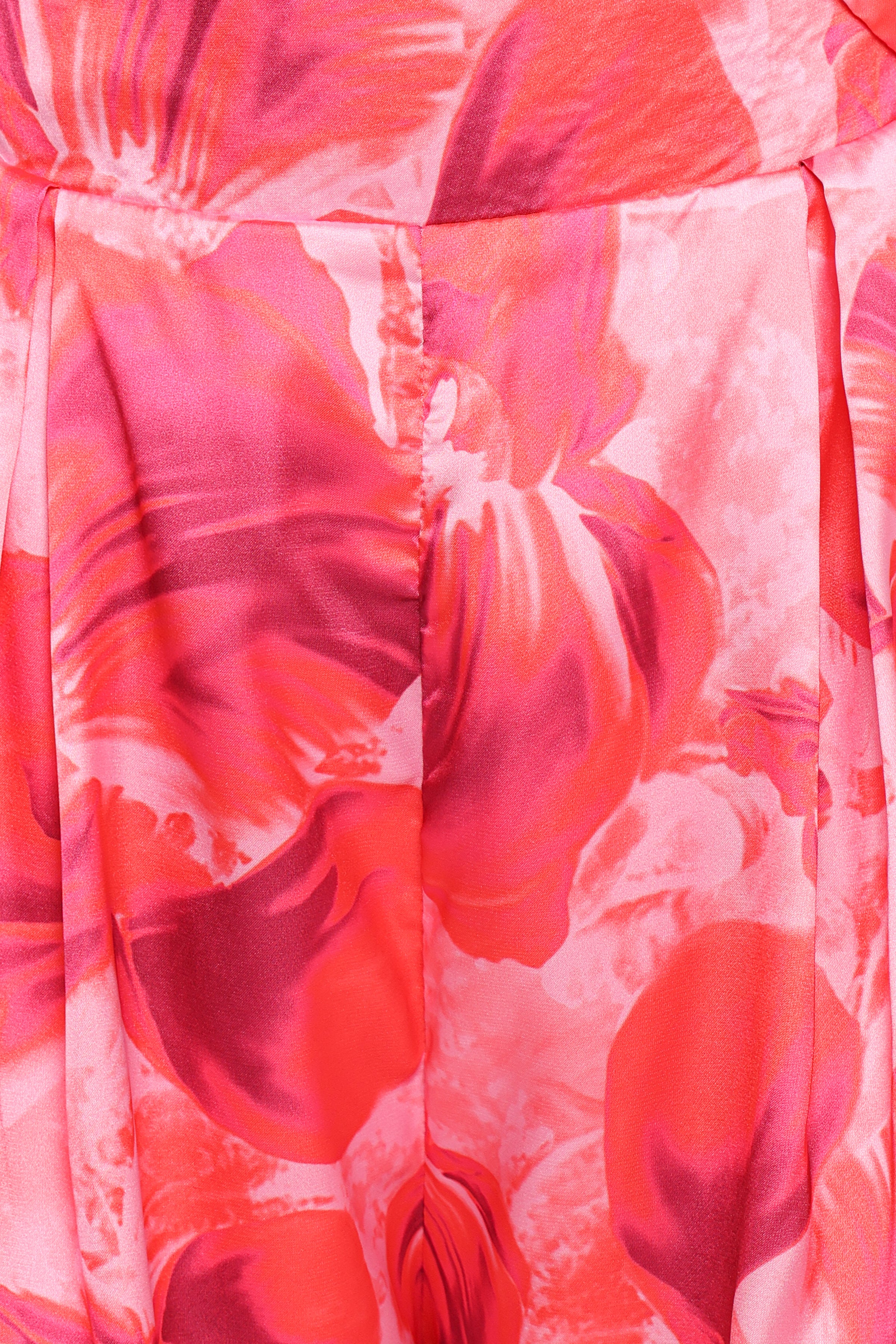 Petal and Pup USA PLAYSUITS Primrose Halter Romper - Pink Red