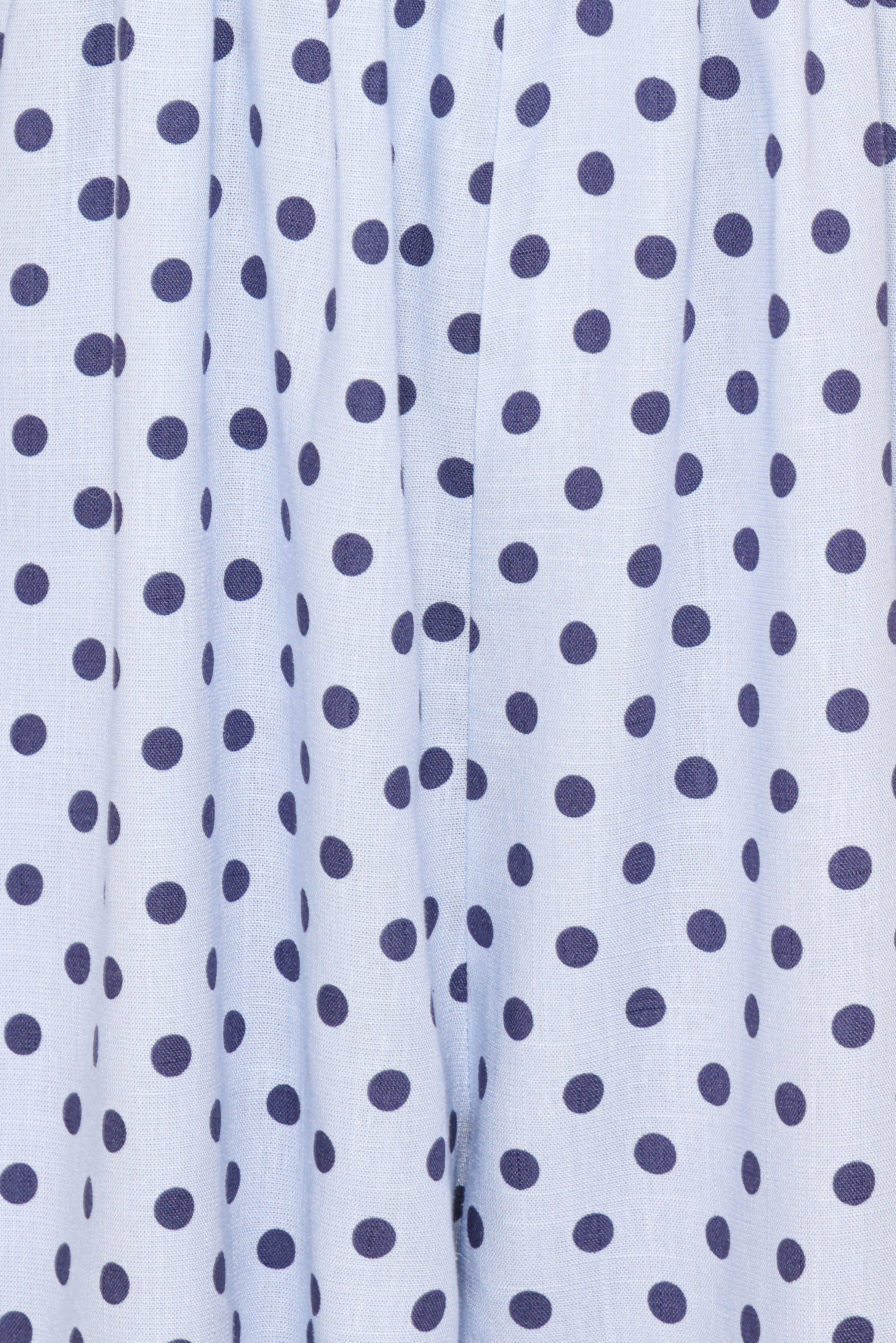 Petal and Pup USA PLAYSUITS Quinley Romper - Blue Polka Dot