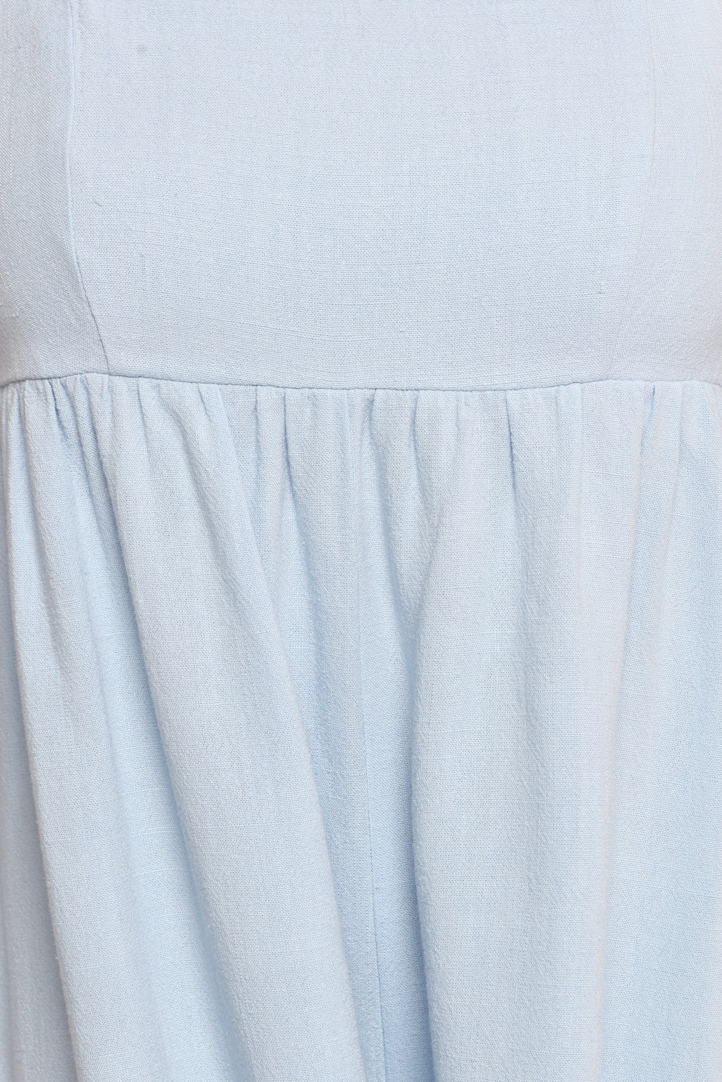 Petal and Pup USA PLAYSUITS Quinley Romper - Light Blue