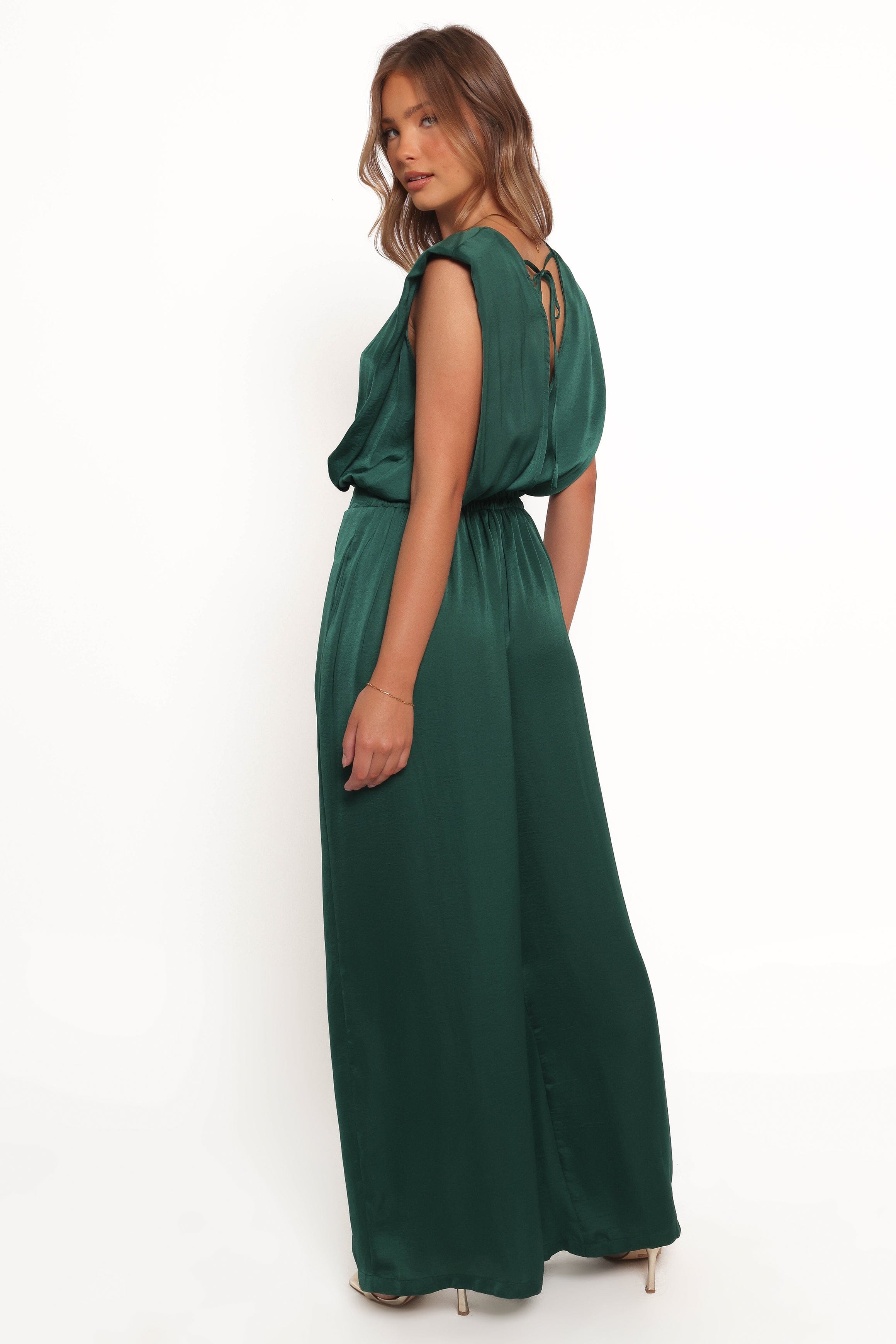 Petal and Pup USA PLAYSUITS Rema Jumpsuit - Dark Green