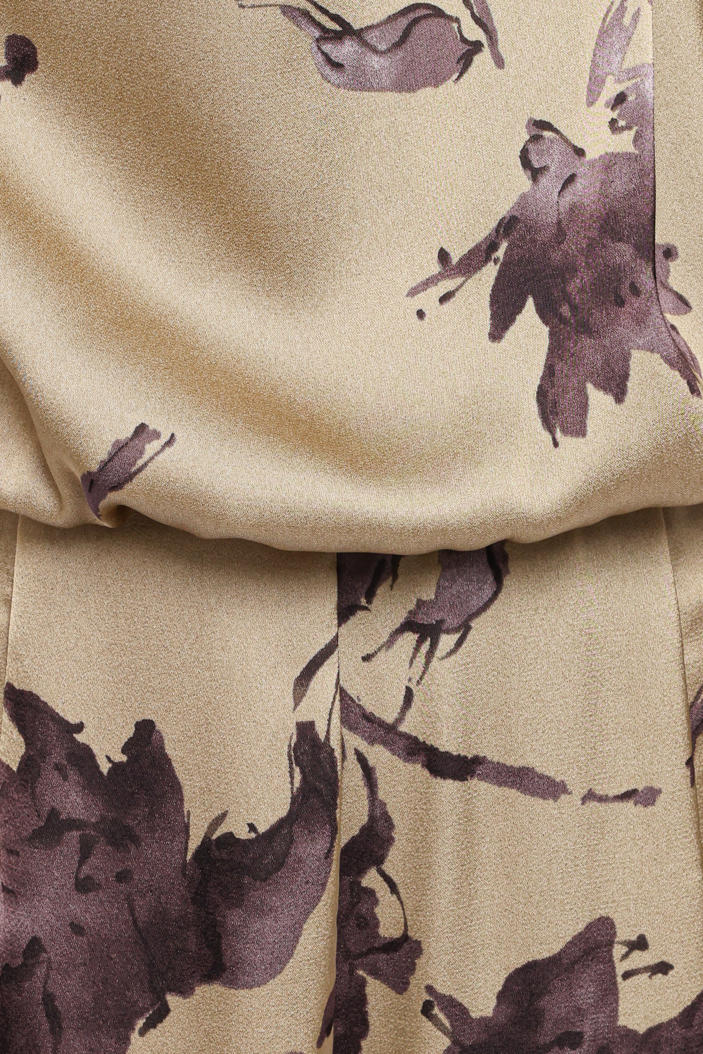 Petal and Pup USA PLAYSUITS Savannah Jumpsuit - Gold Floral