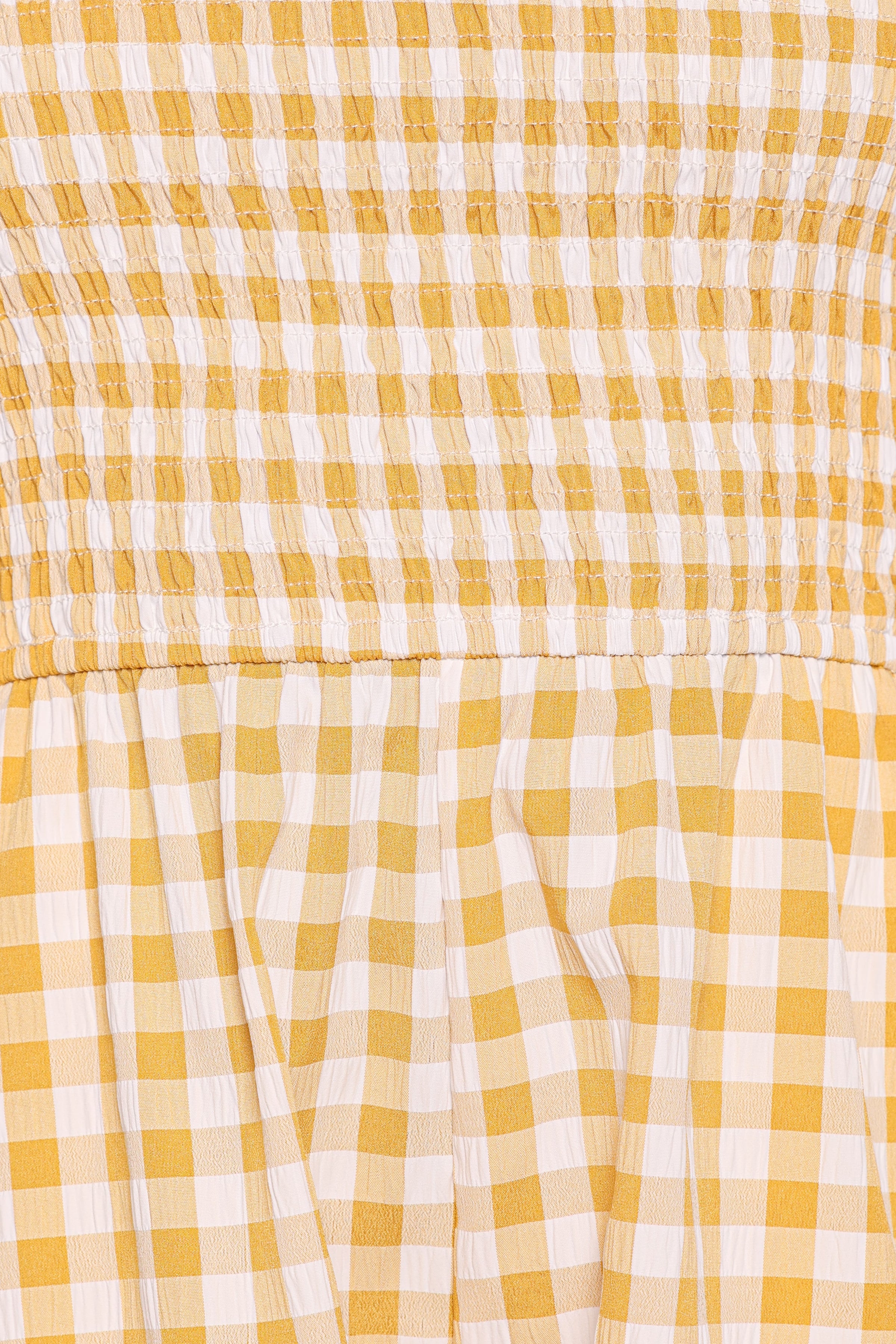 Petal and Pup USA PLAYSUITS Simo Romper - Yellow Gingham
