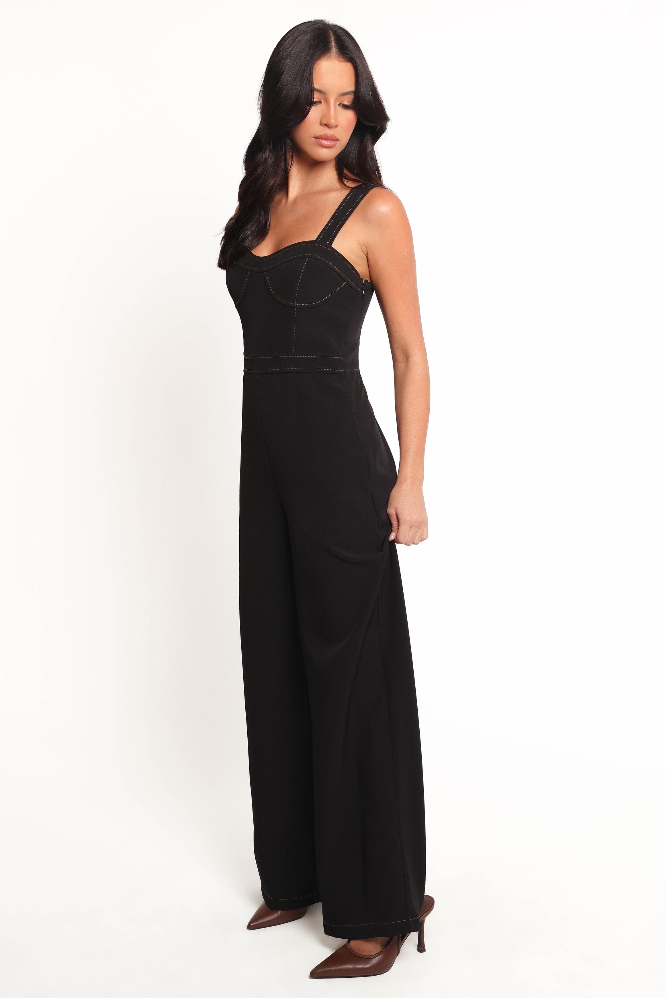 Petal and Pup USA PLAYSUITS Taisha Jumpsuit - Black