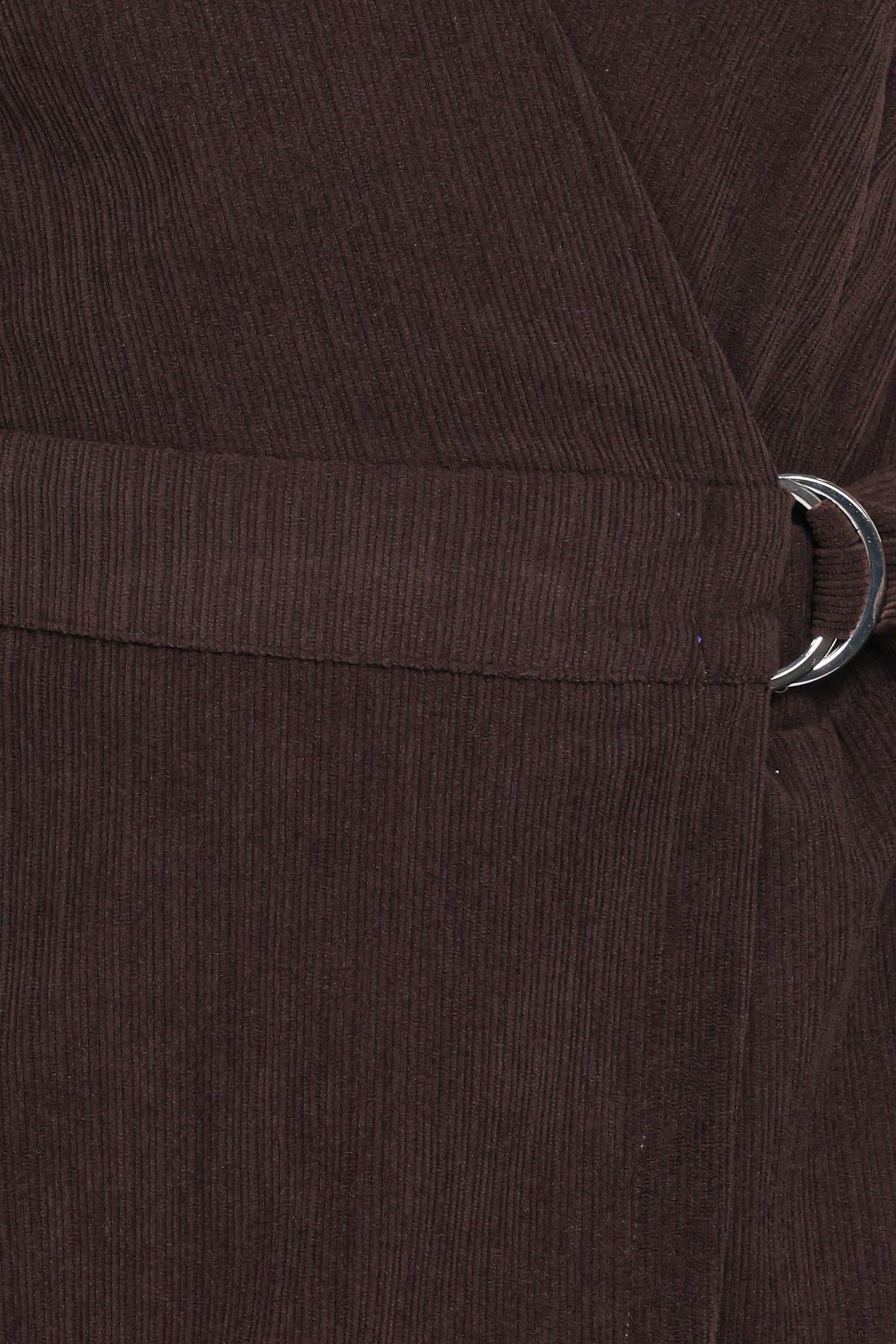 Petal and Pup USA PLAYSUITS Vesper Corduroy Romper - Chocolate