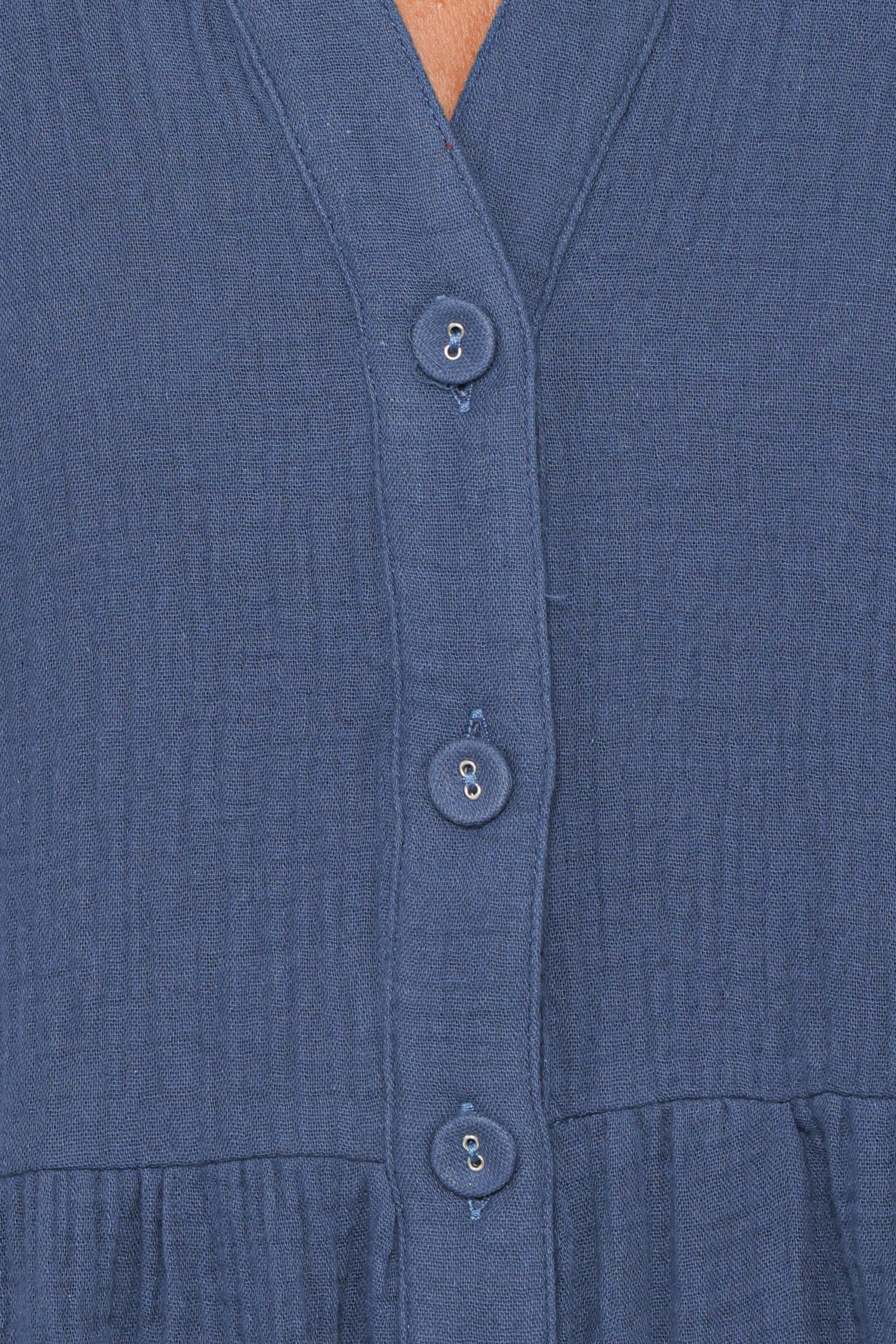 Petal and Pup USA PLAYSUITS Winny Romper - Denim Blue