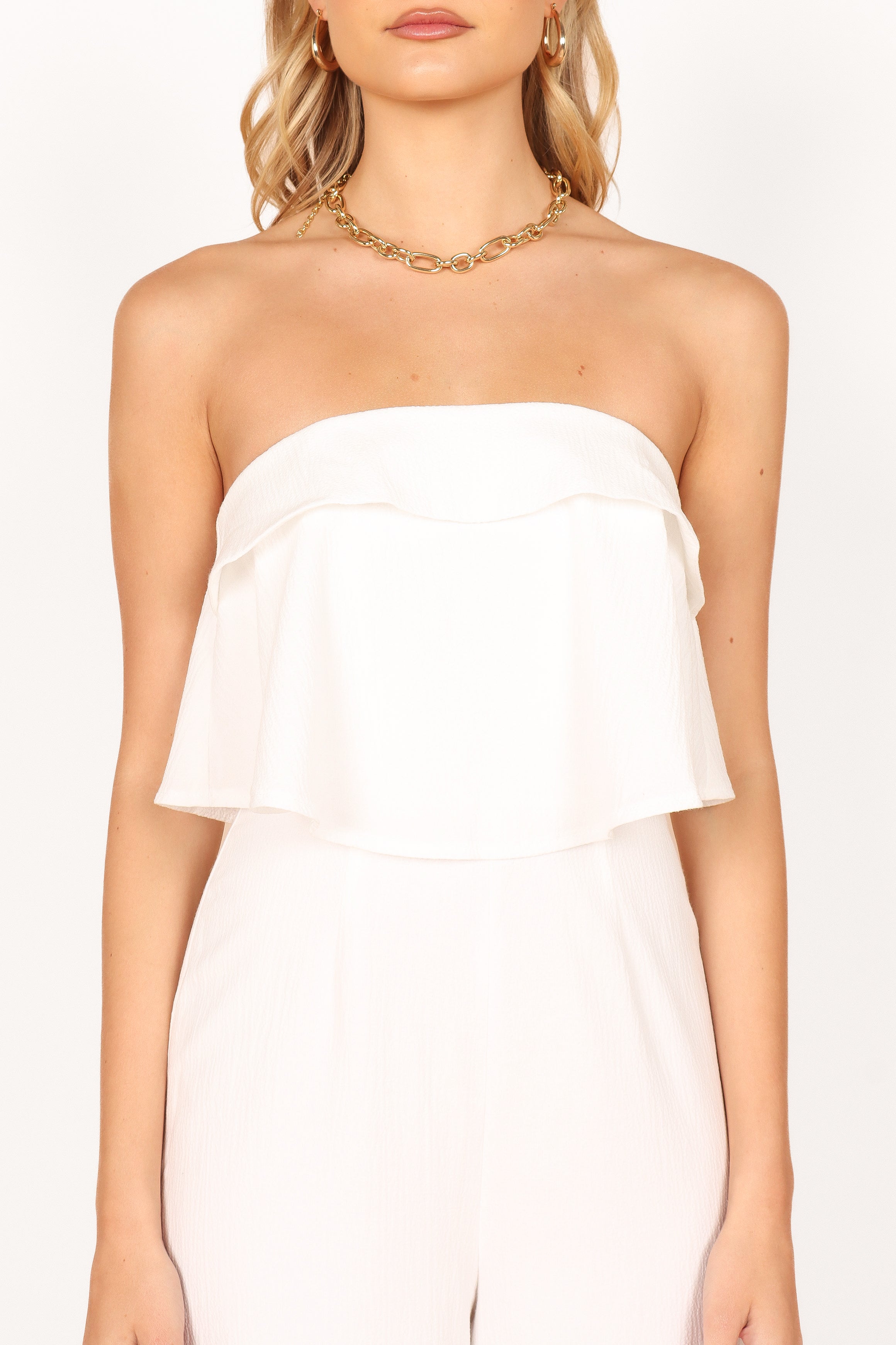 Petal and Pup USA Rompers Katia Jumpsuit - White