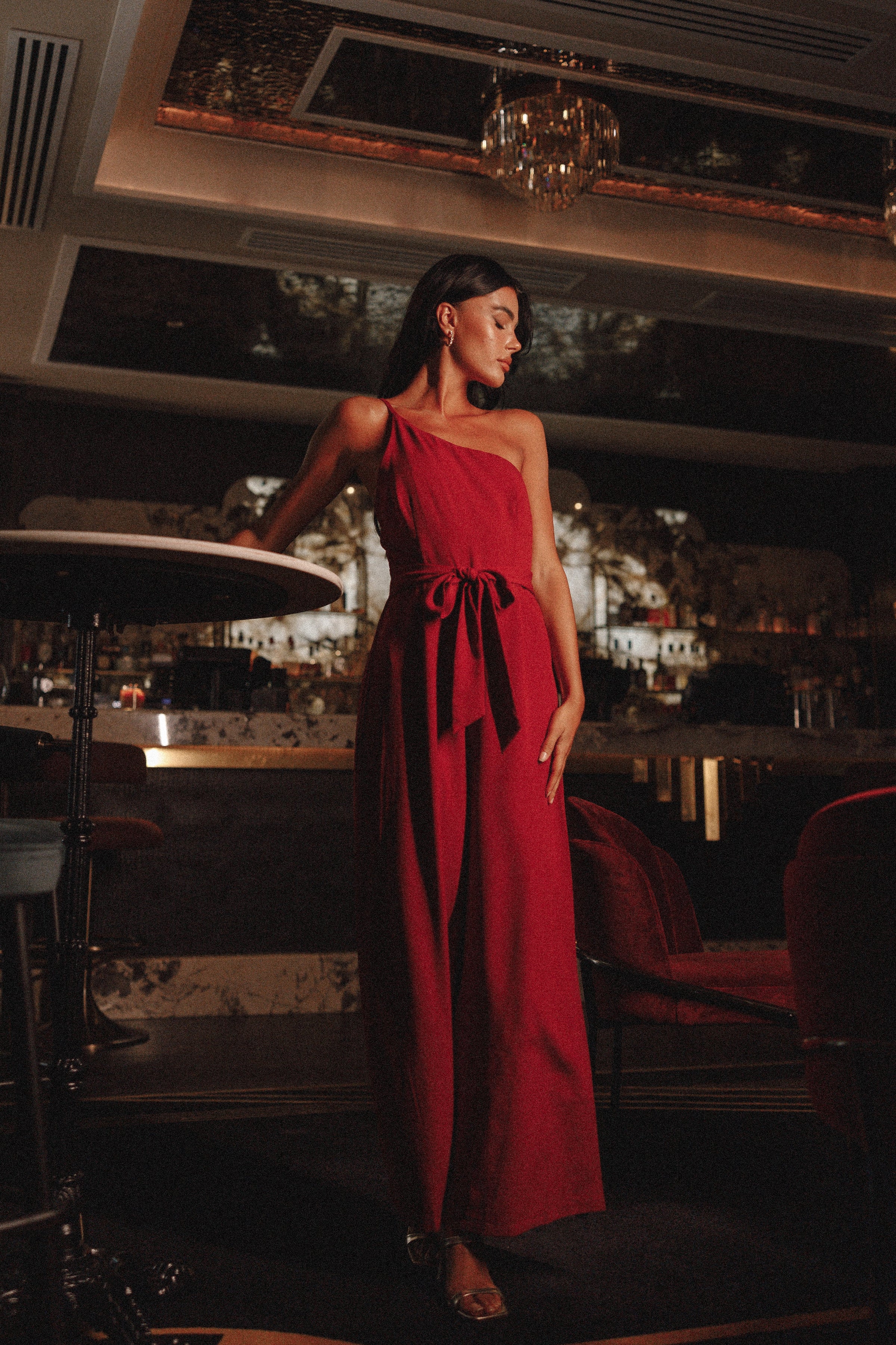 Petal and Pup USA Rompers Leyton Jumpsuit - Burgundy