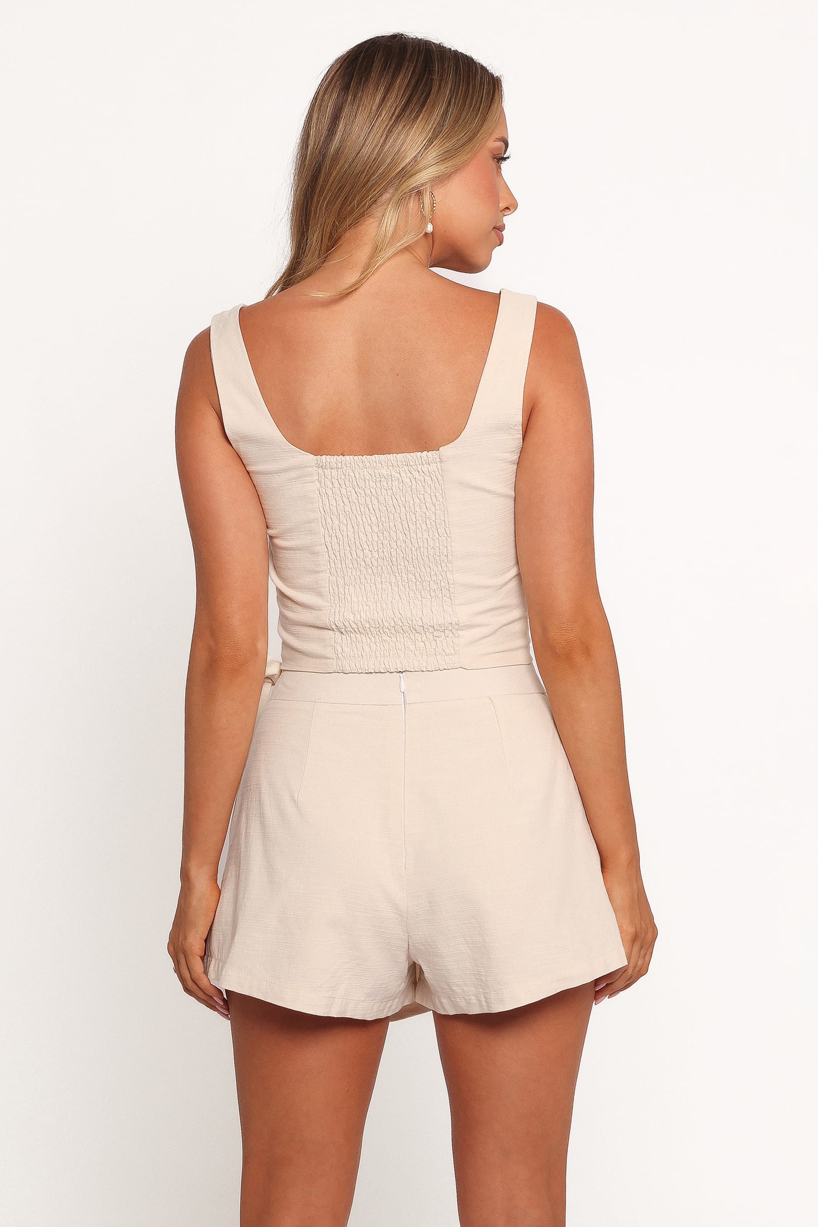 Petal and Pup USA SETS Alisia Skort Set - Oatmeal