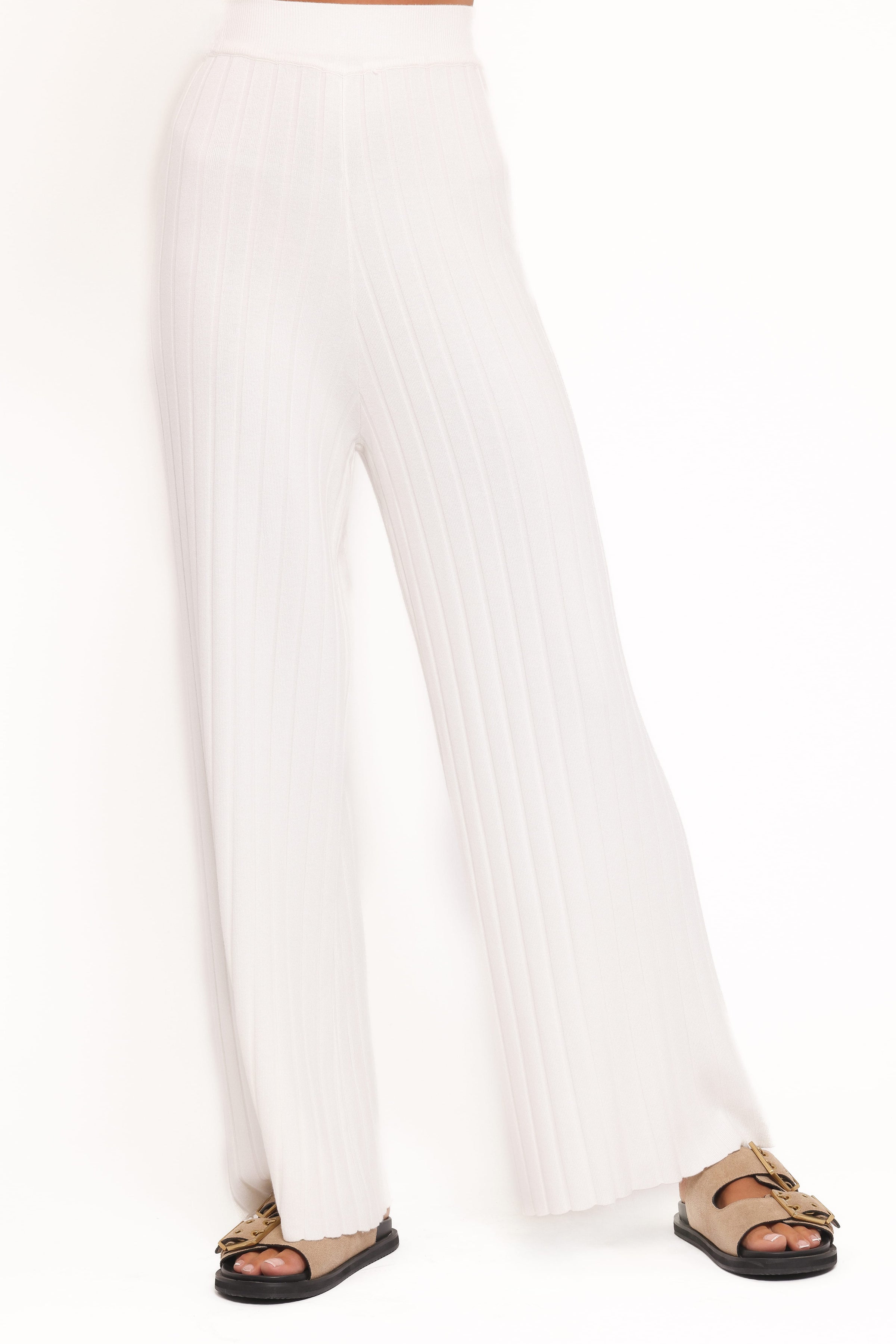 Petal and Pup USA SETS Alix Ribbed Knit Set - Cream