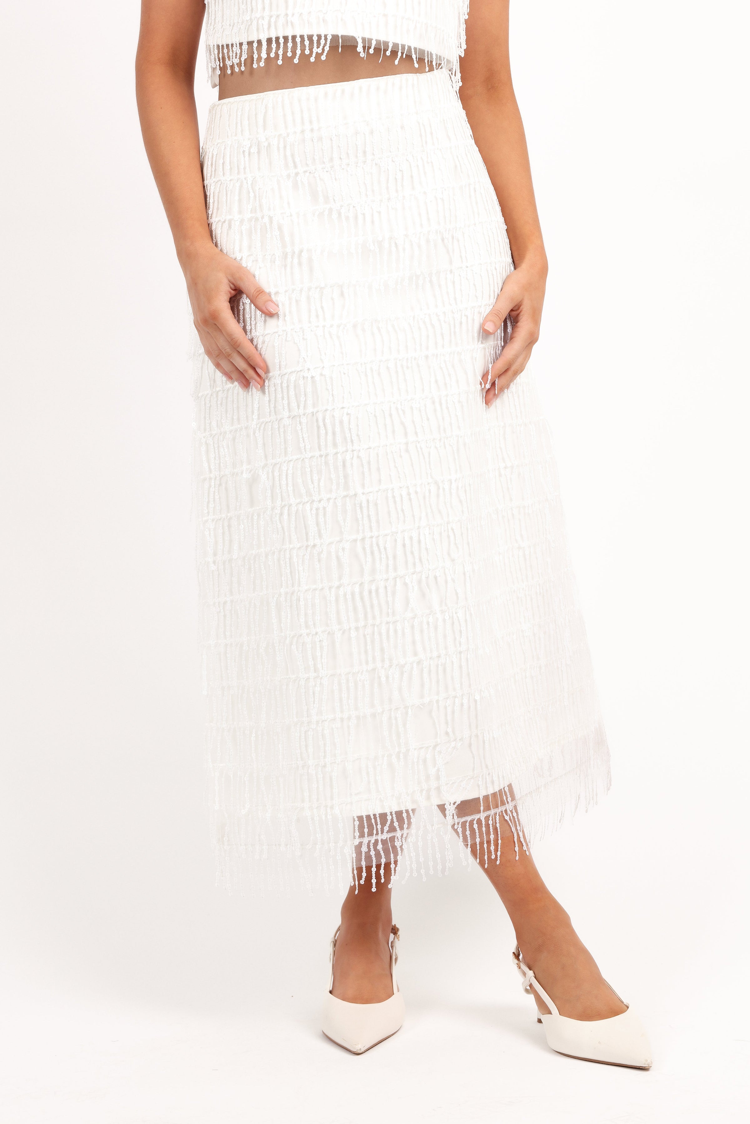 Petal and Pup USA SETS Allure Two Piece Set - White