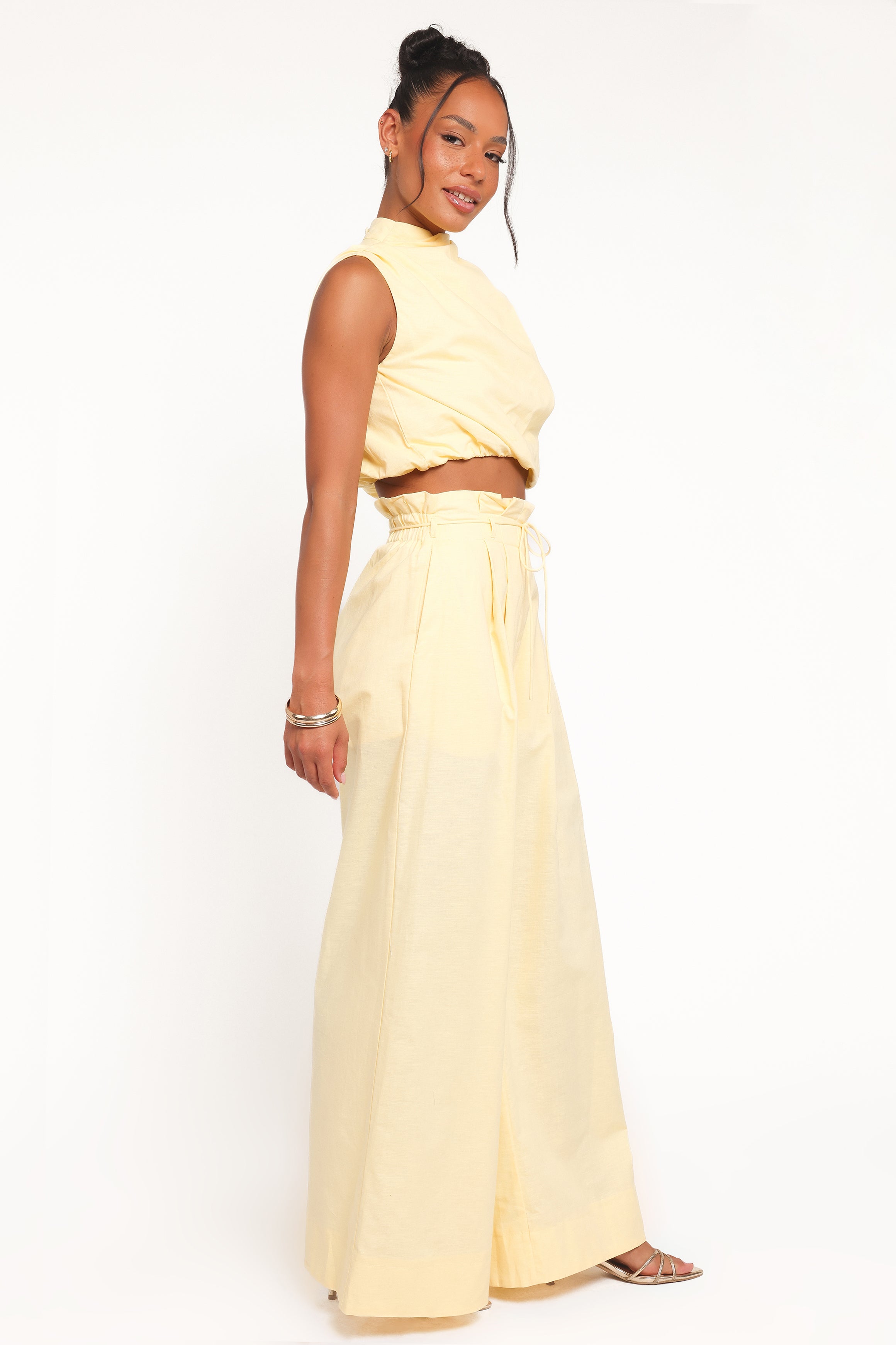 Petal and Pup USA SETS Althea Pant Set - Yellow