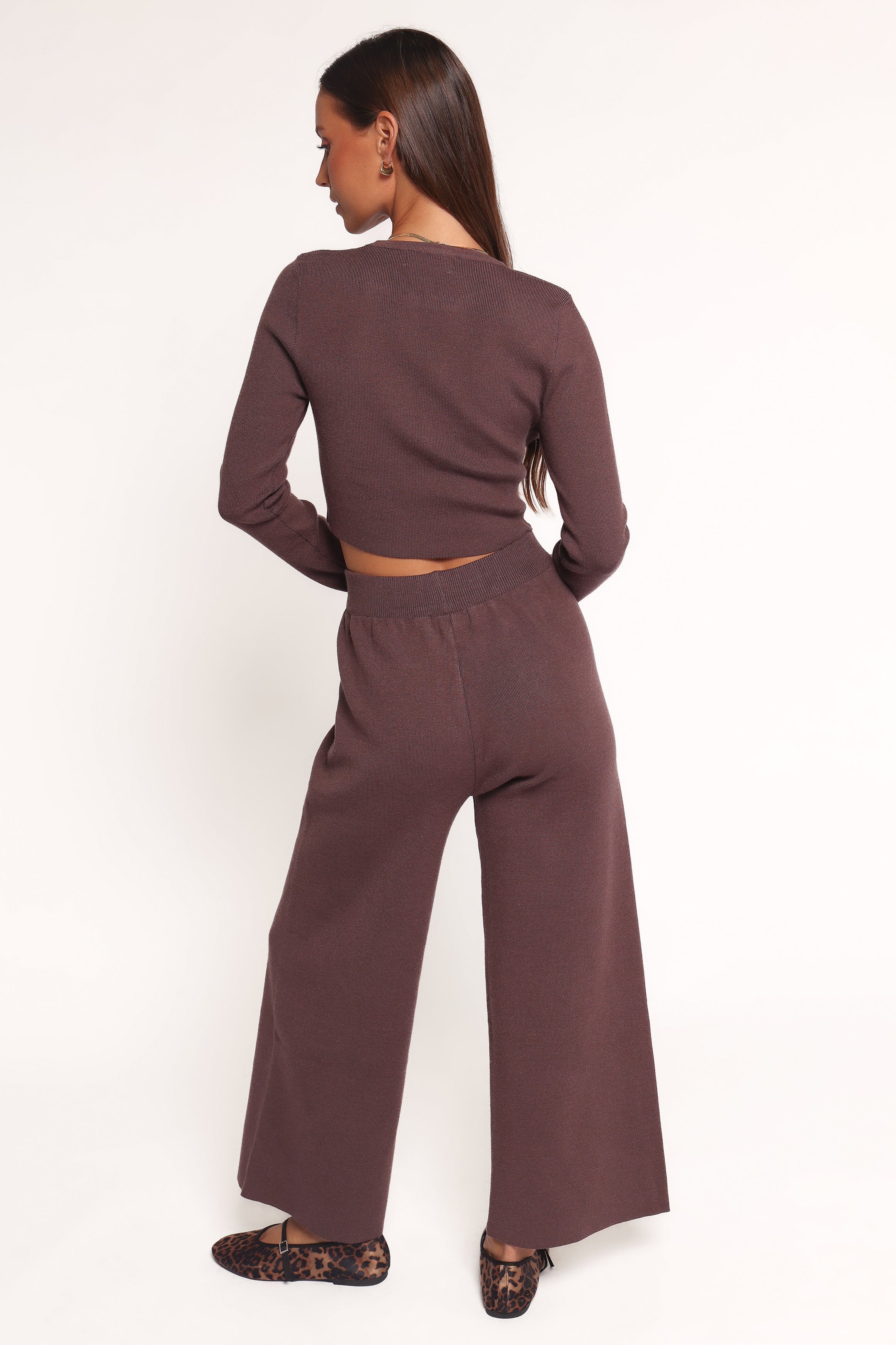 Petal and Pup USA SETS Ayers Long Sleeve Set - Chocolate Brown