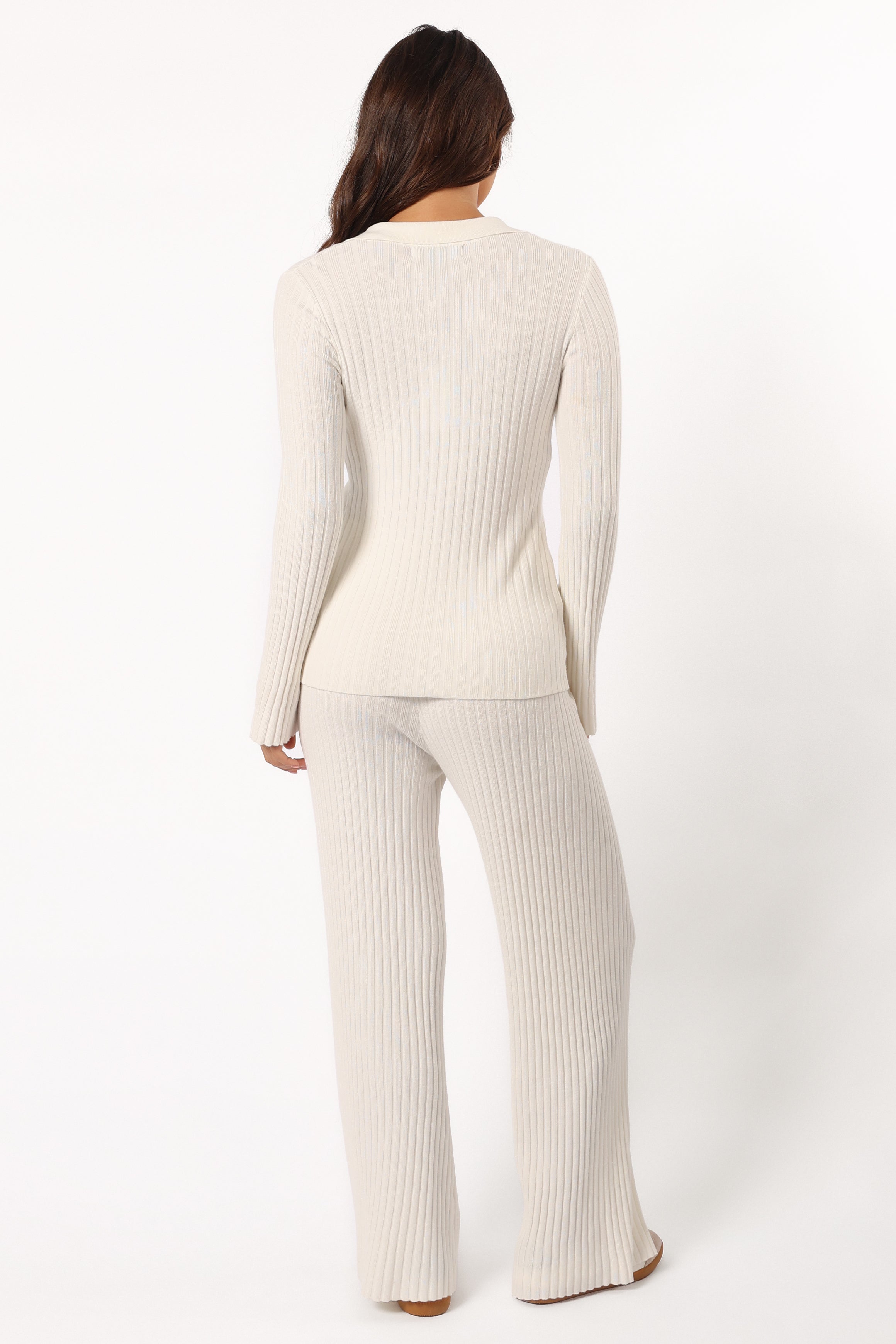 Petal and Pup USA SETS Aylia Ribbed Knit Set - Off White