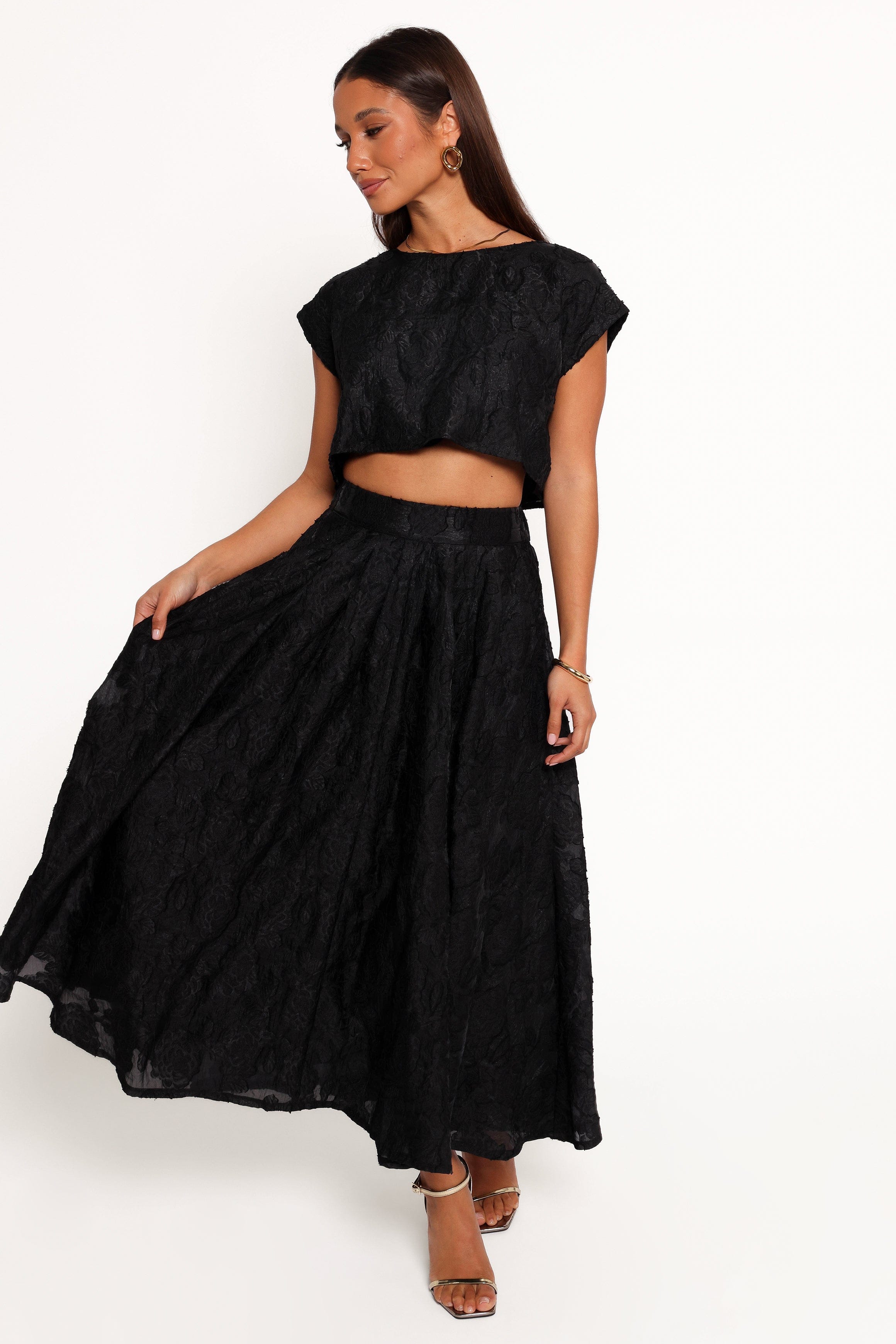Petal and Pup USA SETS Beckham Two Piece Set - Black
