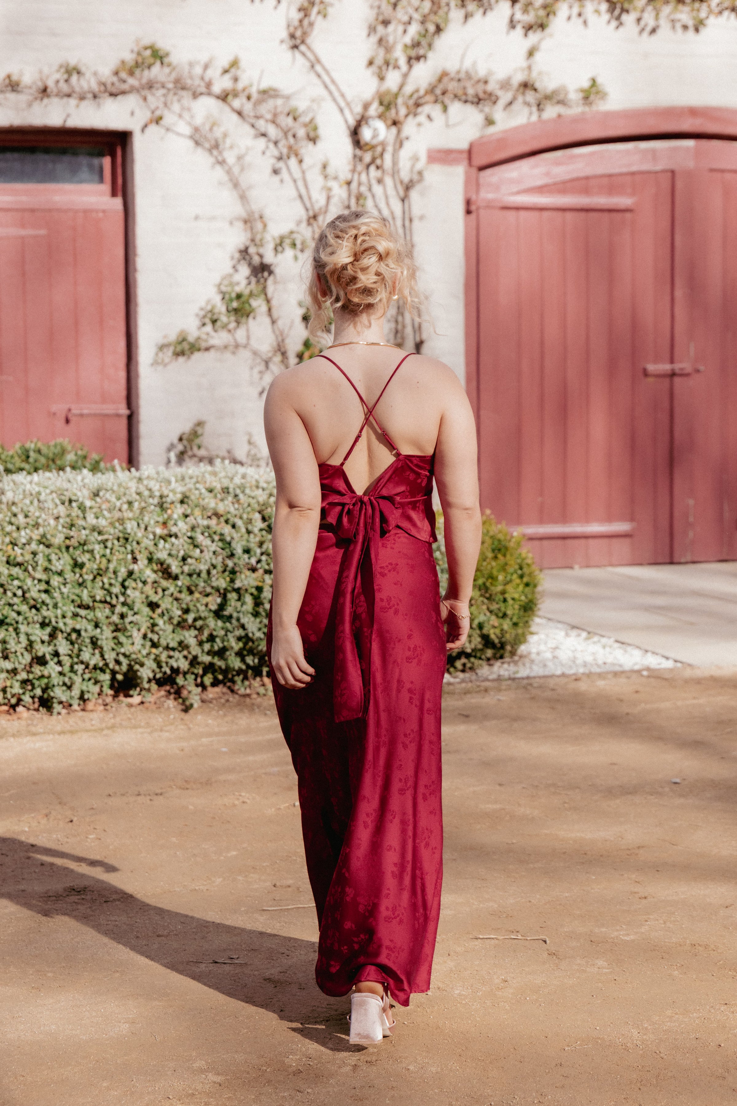 Petal and Pup USA SETS Belle Two Piece Set - Burgundy