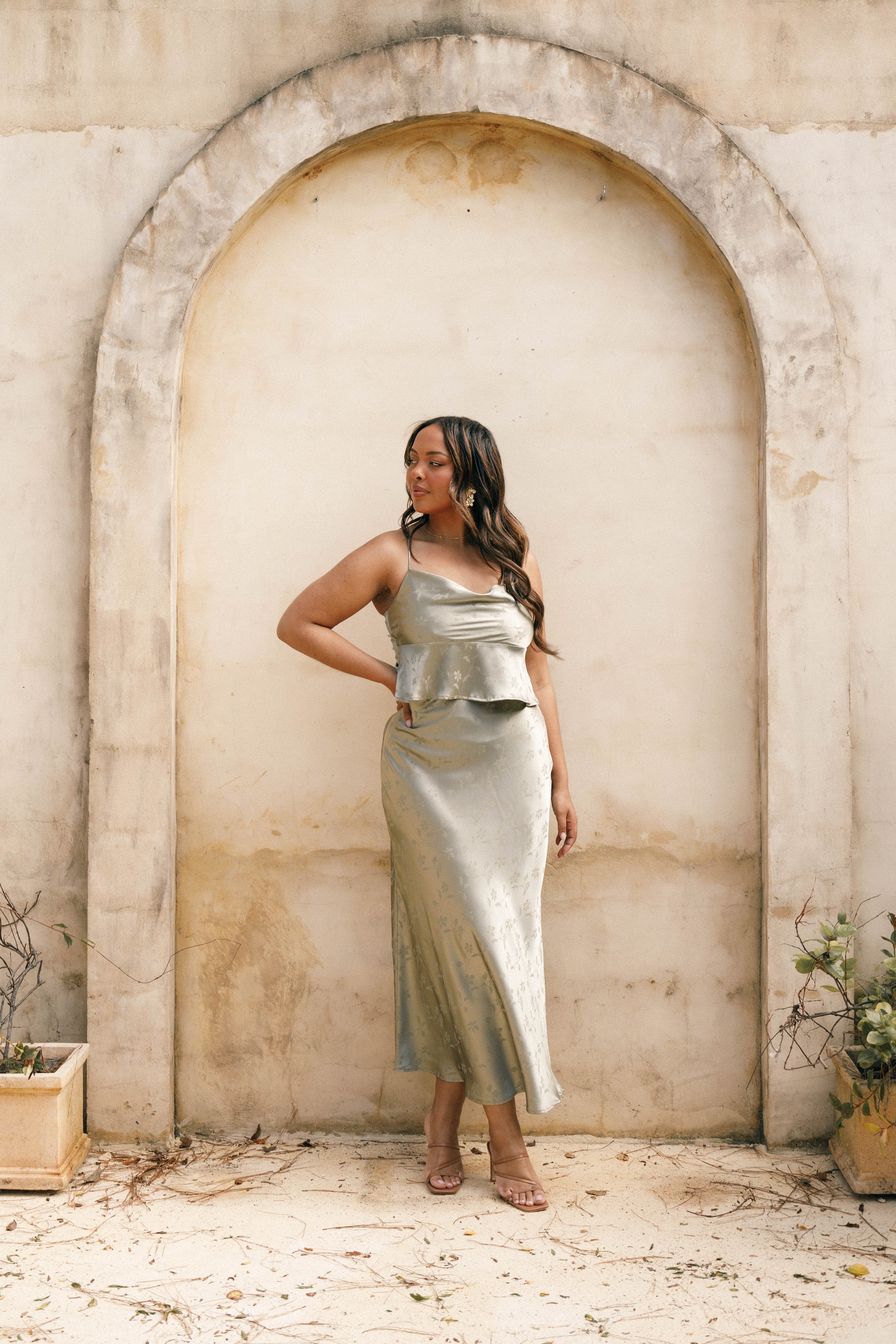 Petal and Pup USA SETS Belle Two Piece Set - Olive