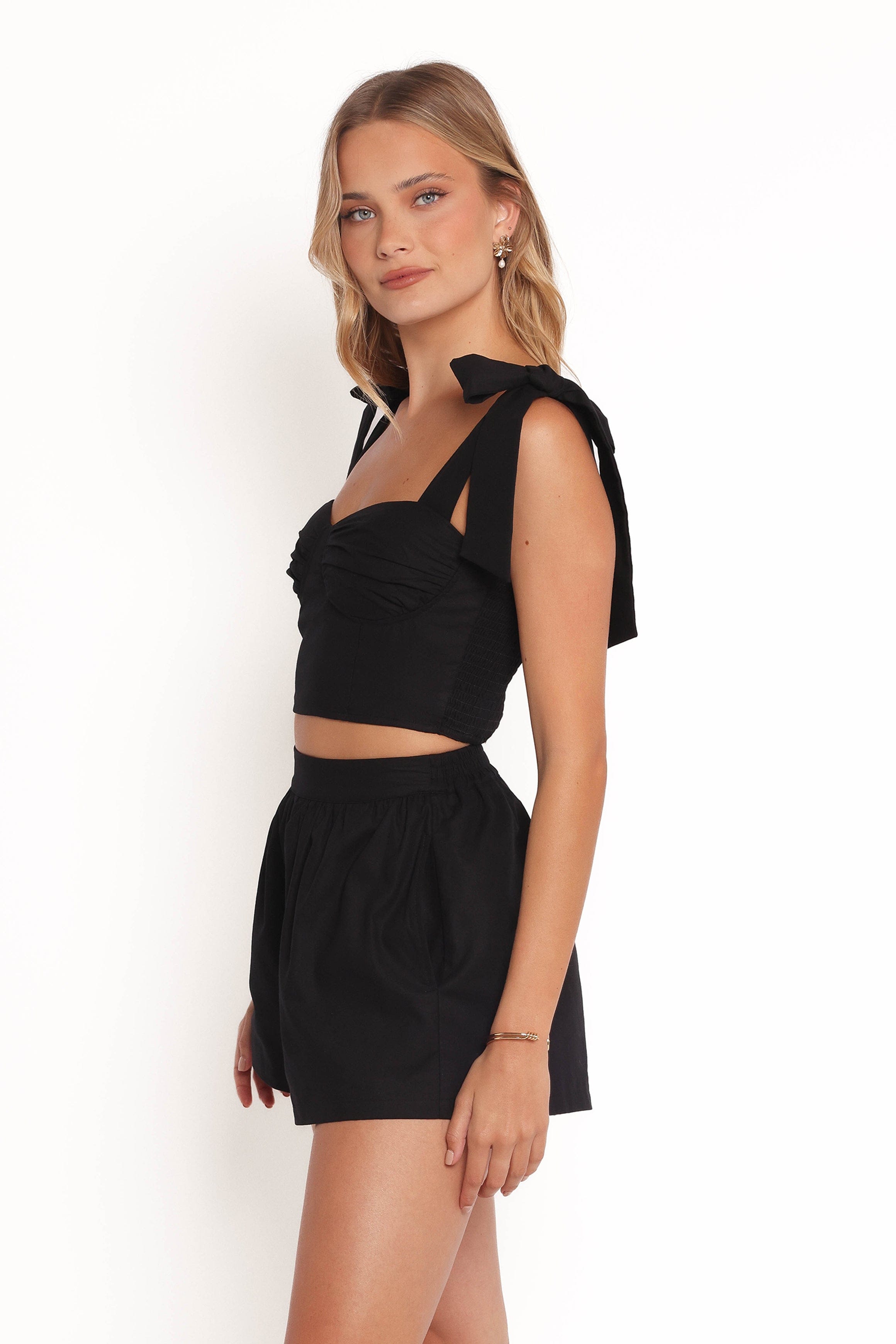 Petal and Pup USA SETS Benji Short Set - Black