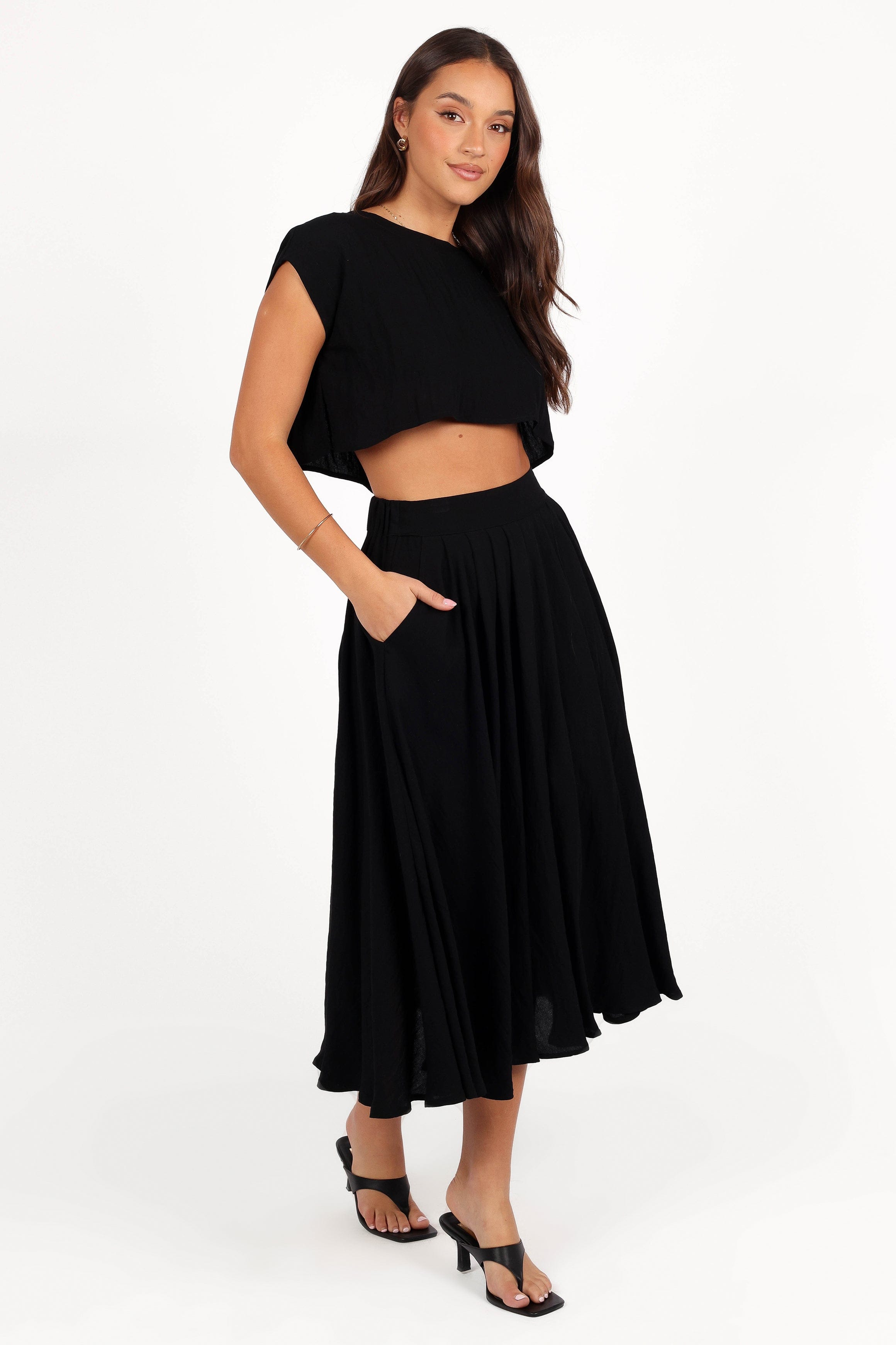 Petal and Pup USA SETS Bessie Two Piece Set - Black