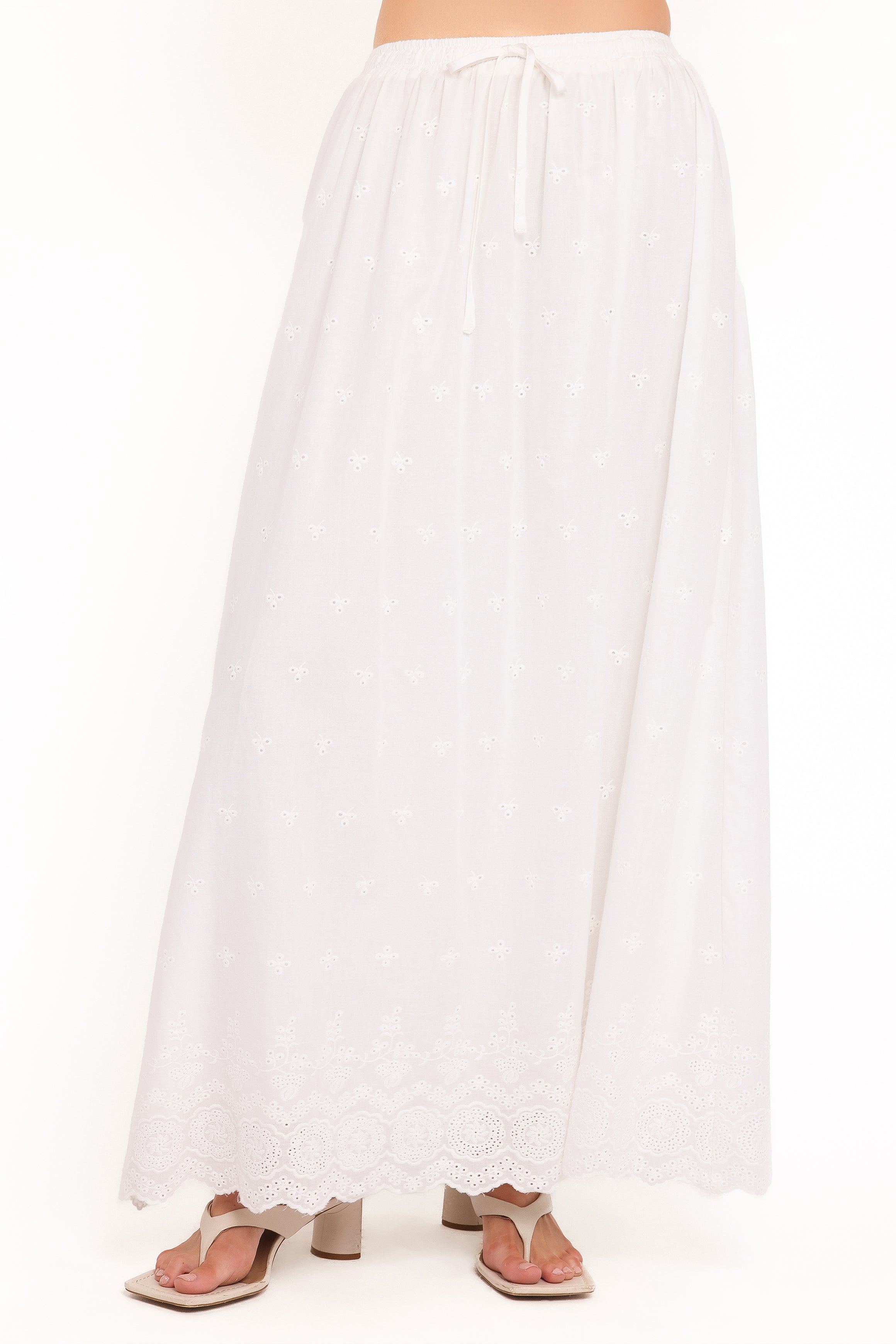 Petal and Pup USA SETS Blaire Skirt Set - White